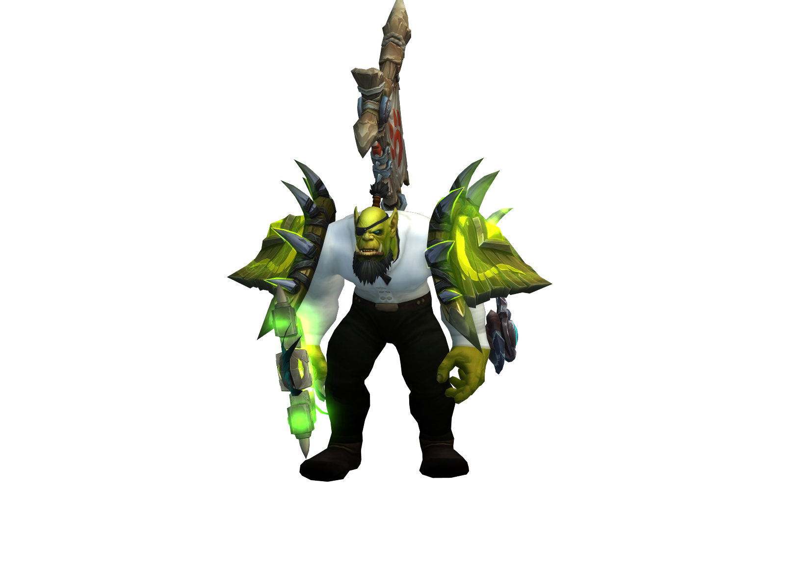 Shampussie character render