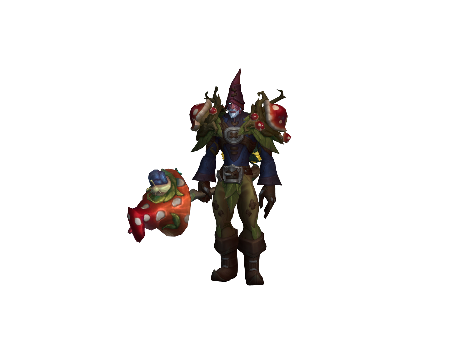 Aznbagel 3D character render