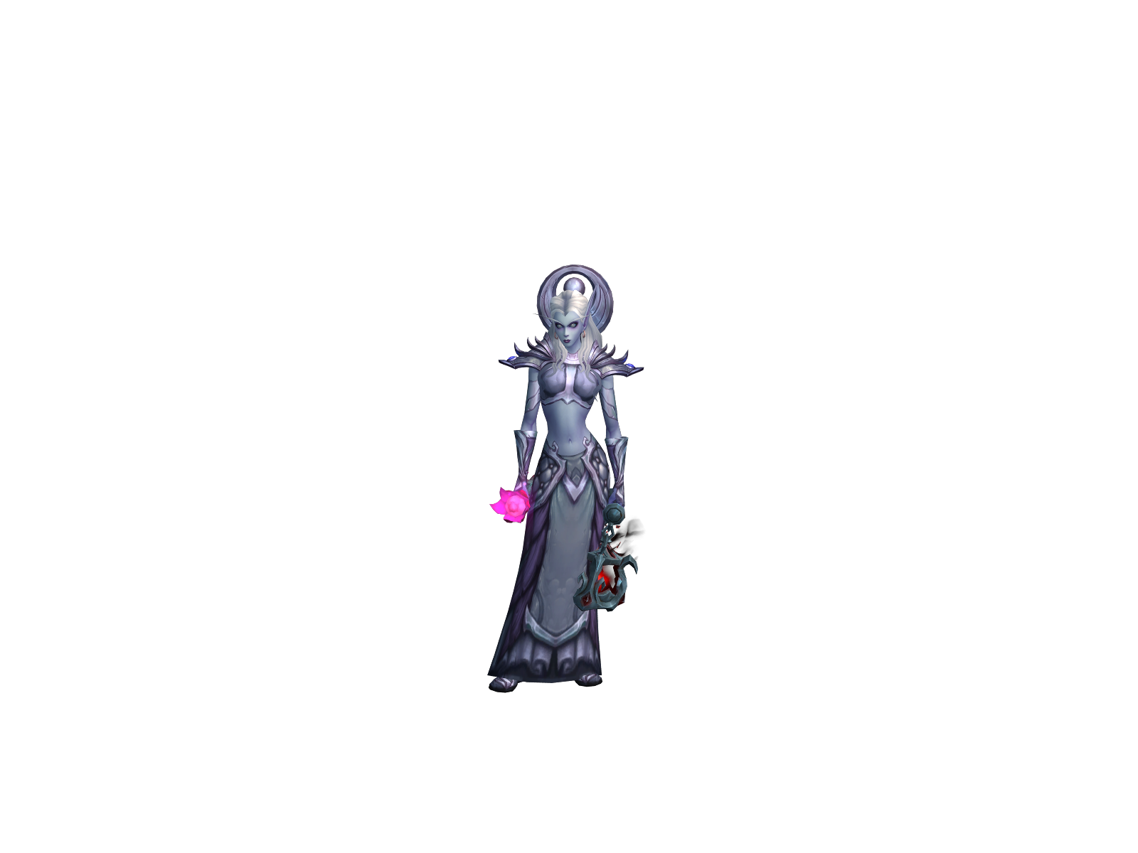 Deahty 3D character render
