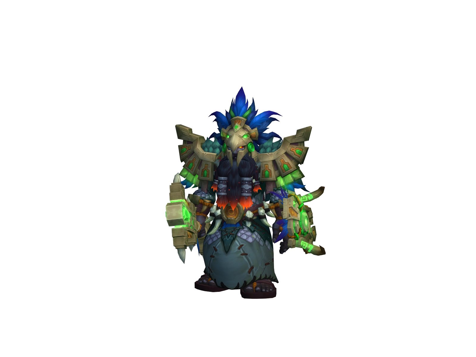 Nougatoo 3D character render