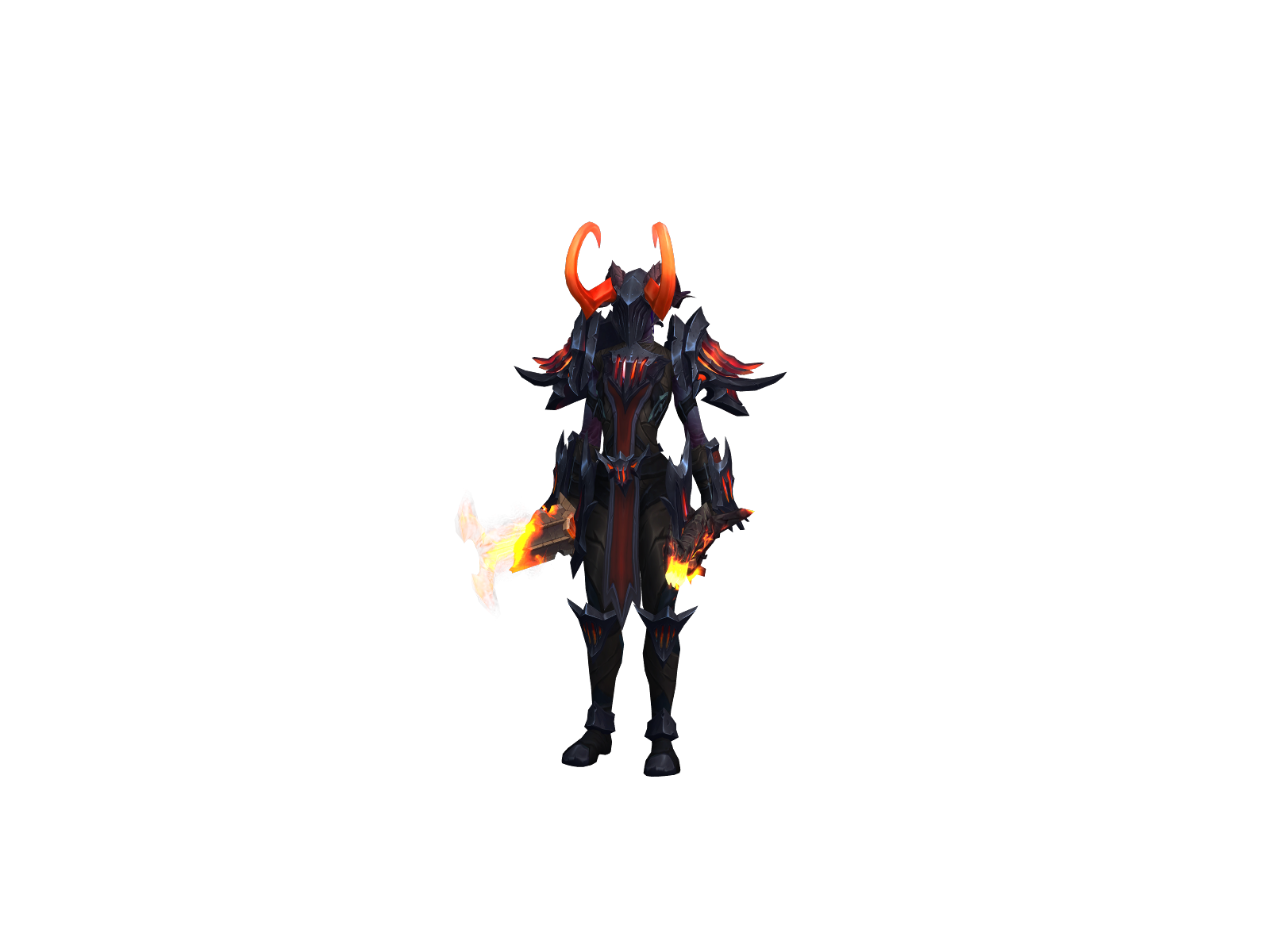 Cinderscar 3D character render