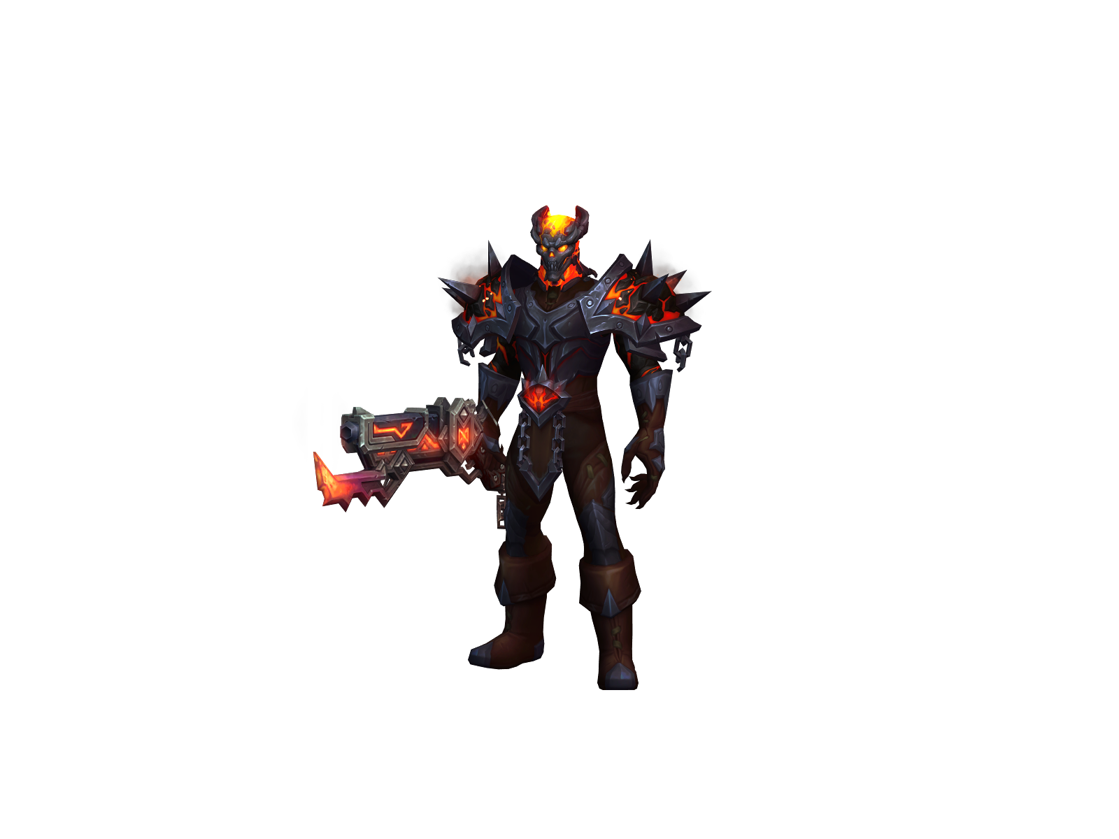 Alhune 3D character render