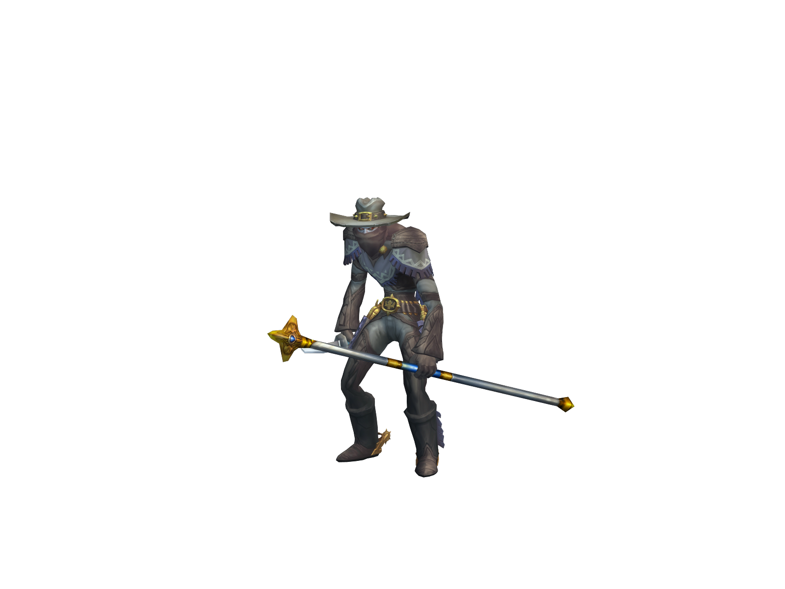 Biscipline 3D character render