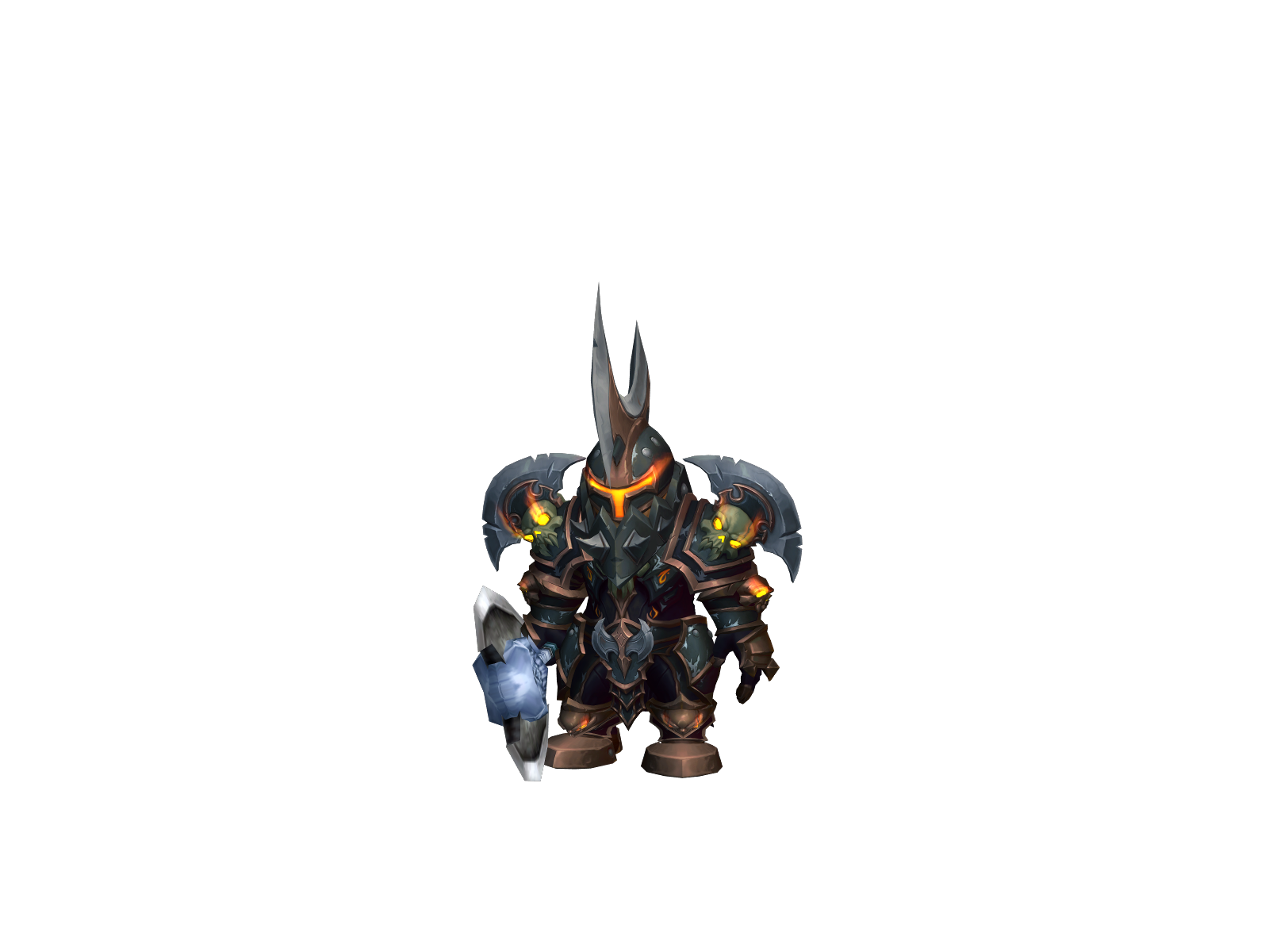 Nuttblaster 3D character render
