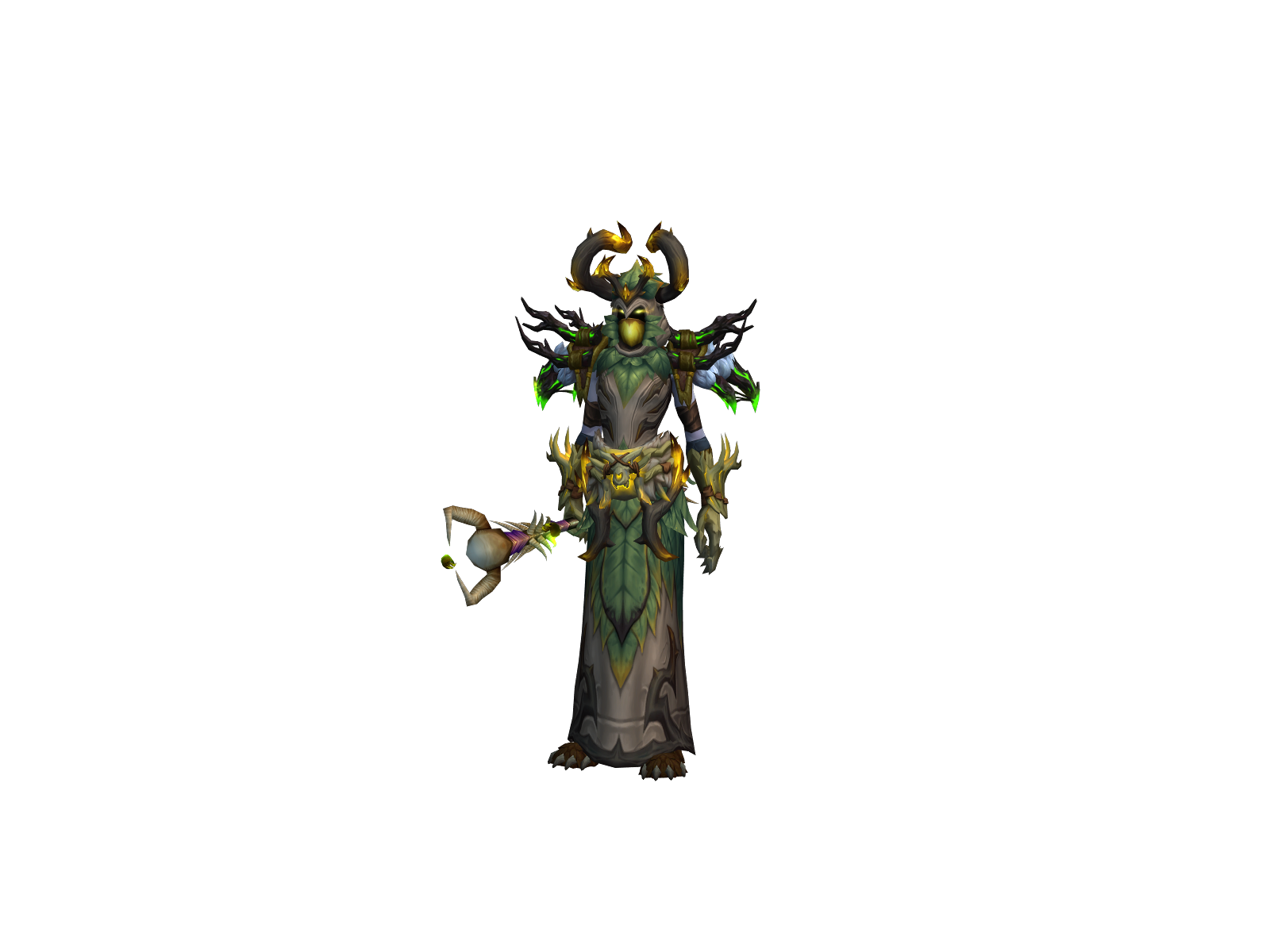 Beleghost 3D character render
