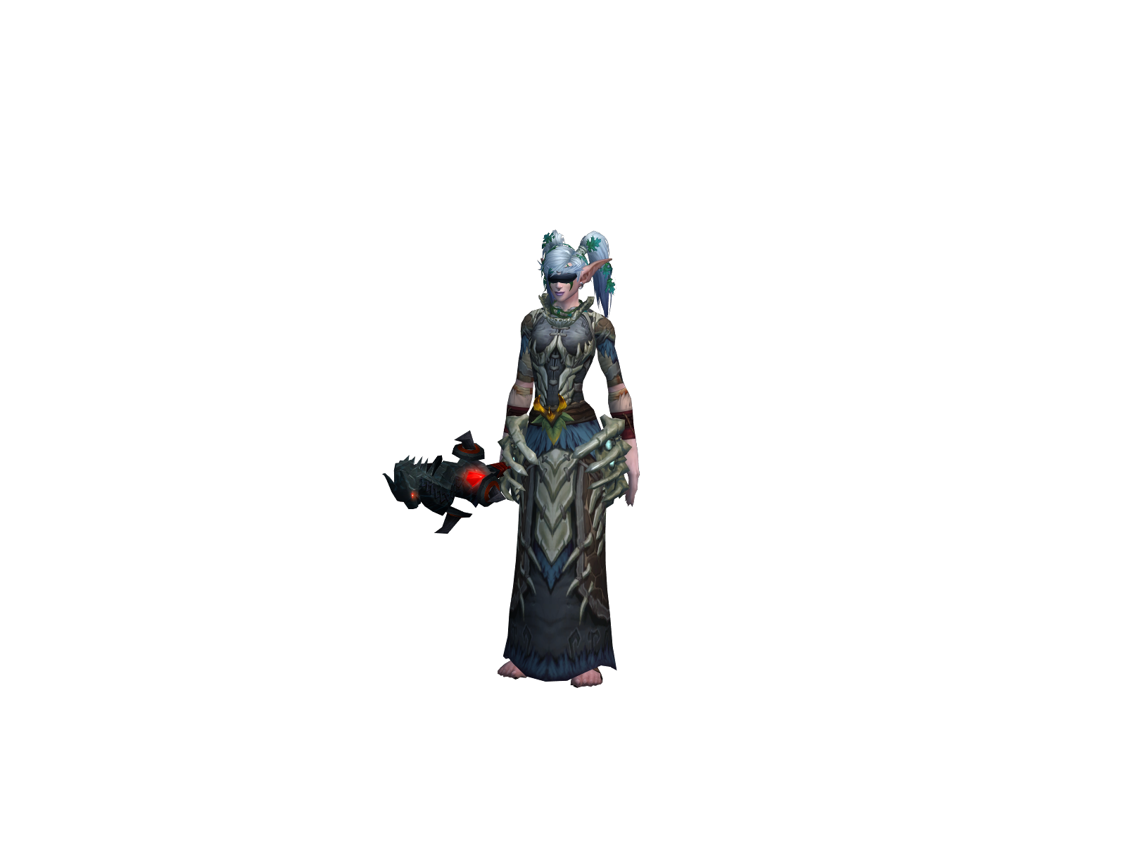 Yhulie 3D character render