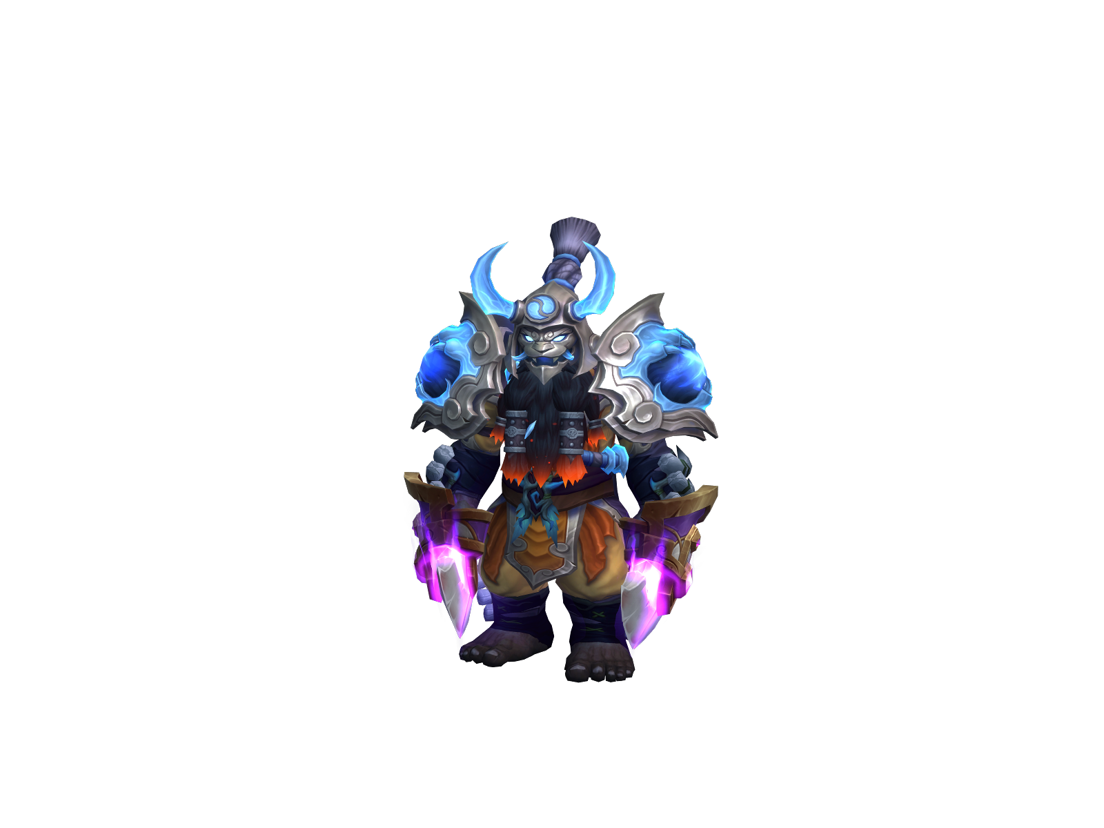 Dinnir 3D character render