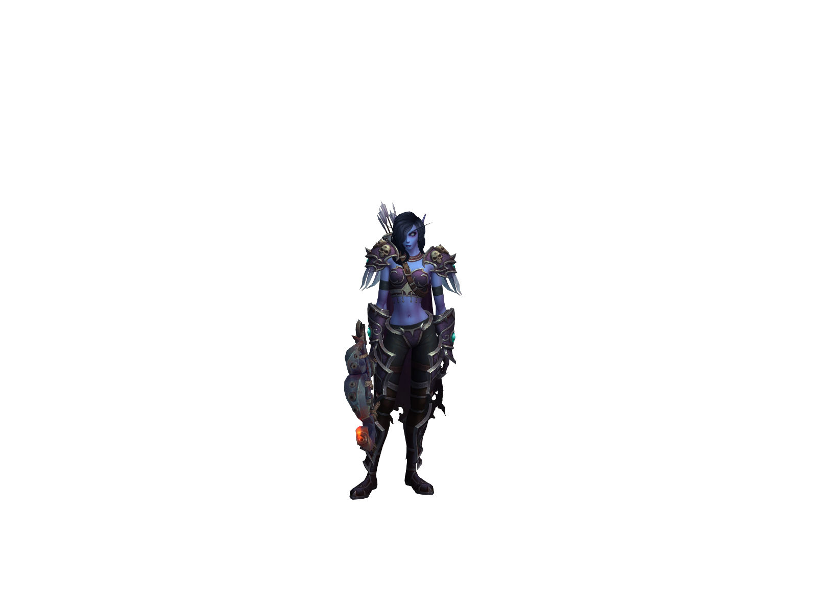 Moritania 3D character render