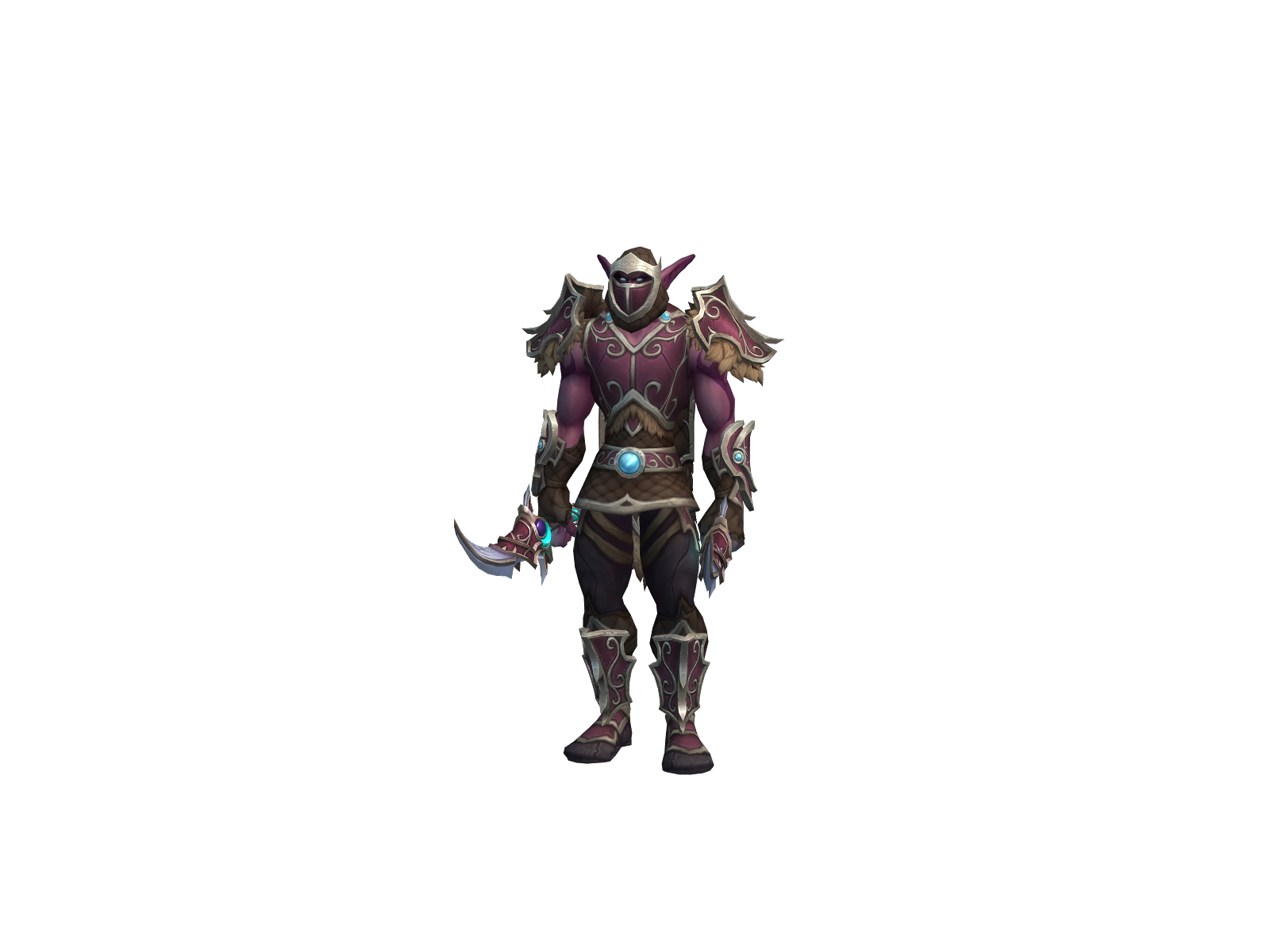 Guernai 3D character render