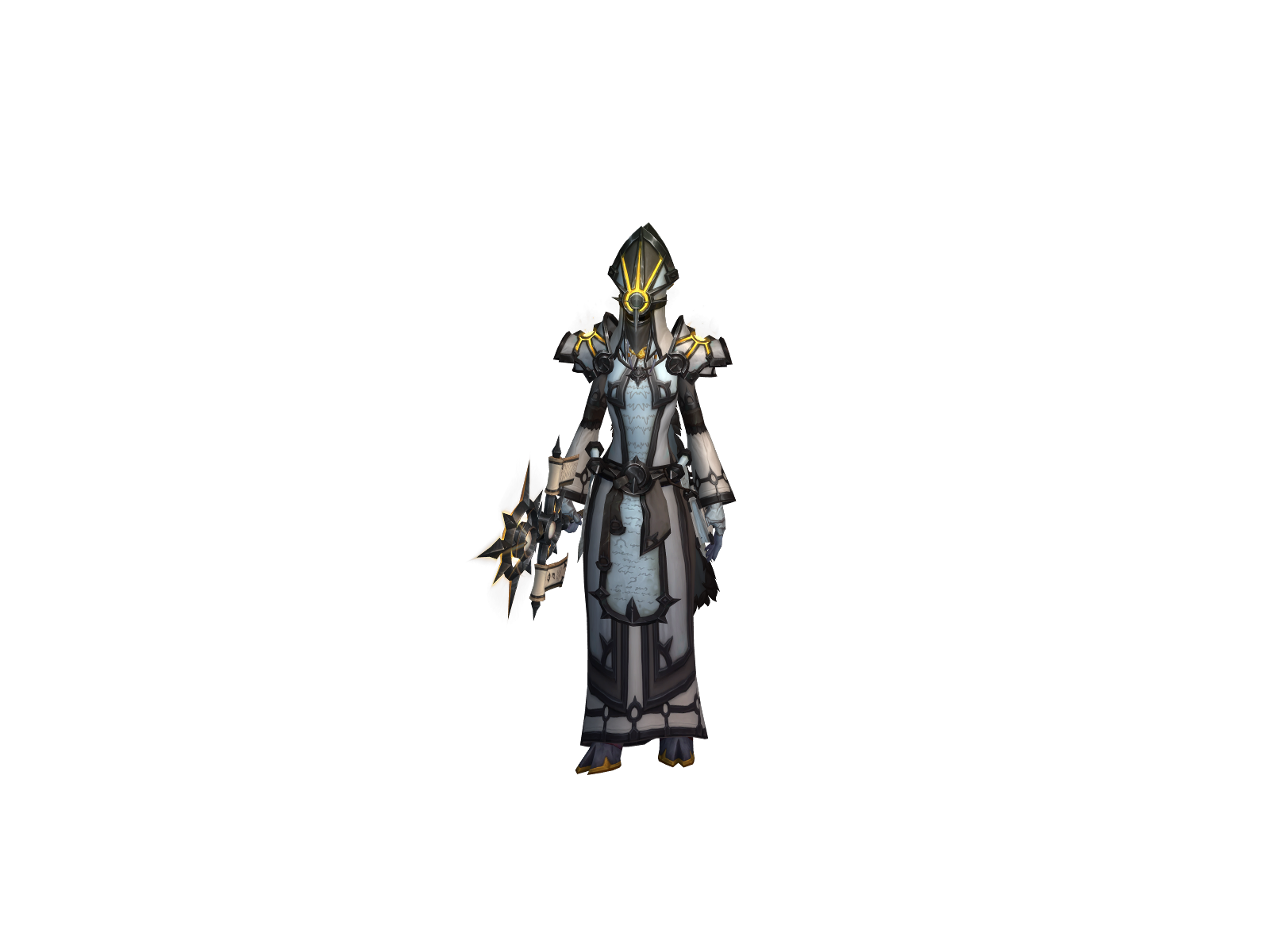 Akhasta 3D character render