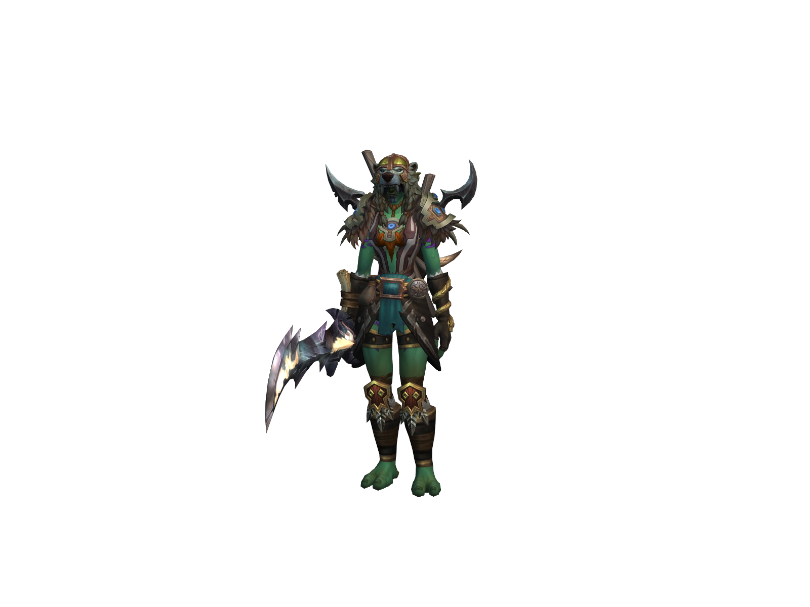 Geuruteogi 3D character render