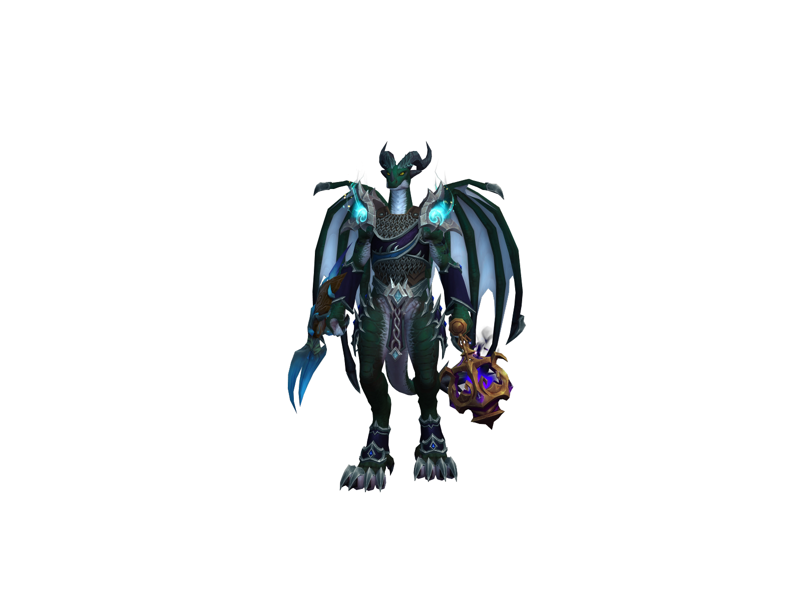 Baleryan 3D character render