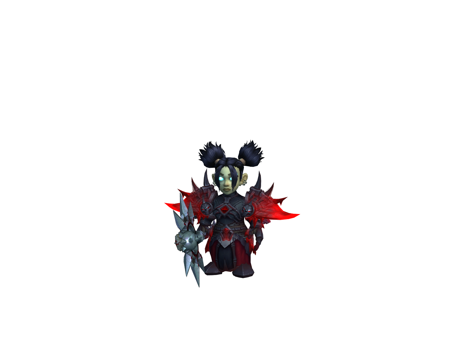 Lyndele 3D character render