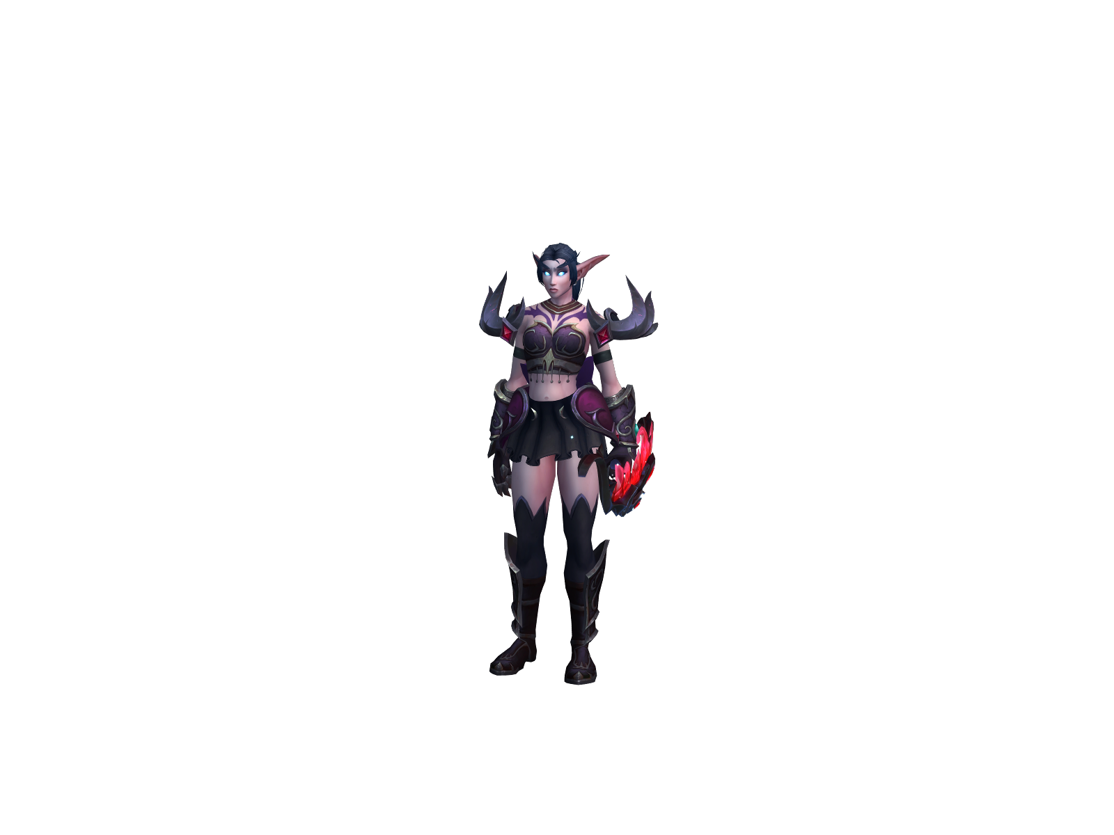 Rylisa 3D character render