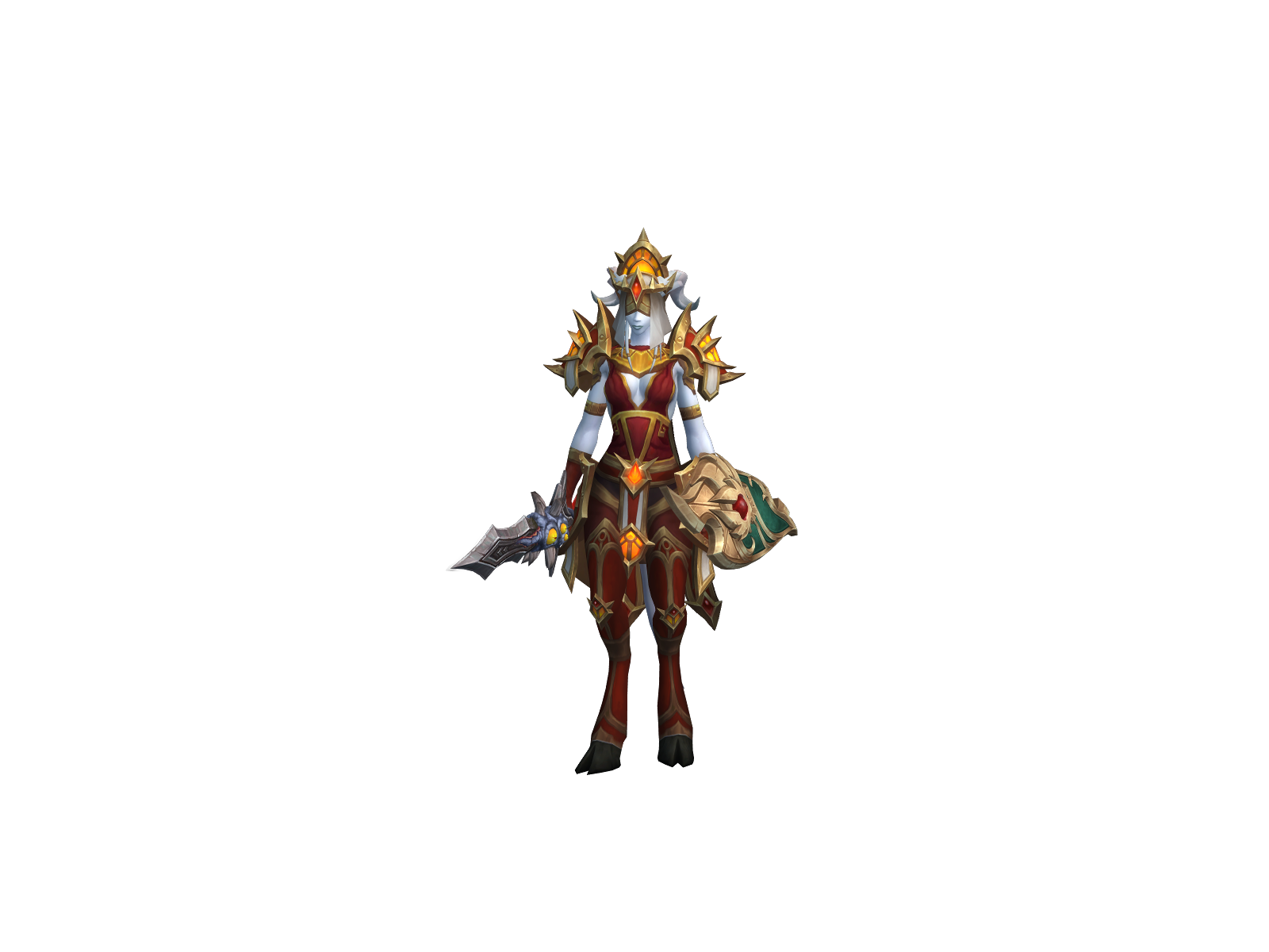 Lunaseaga 3D character render
