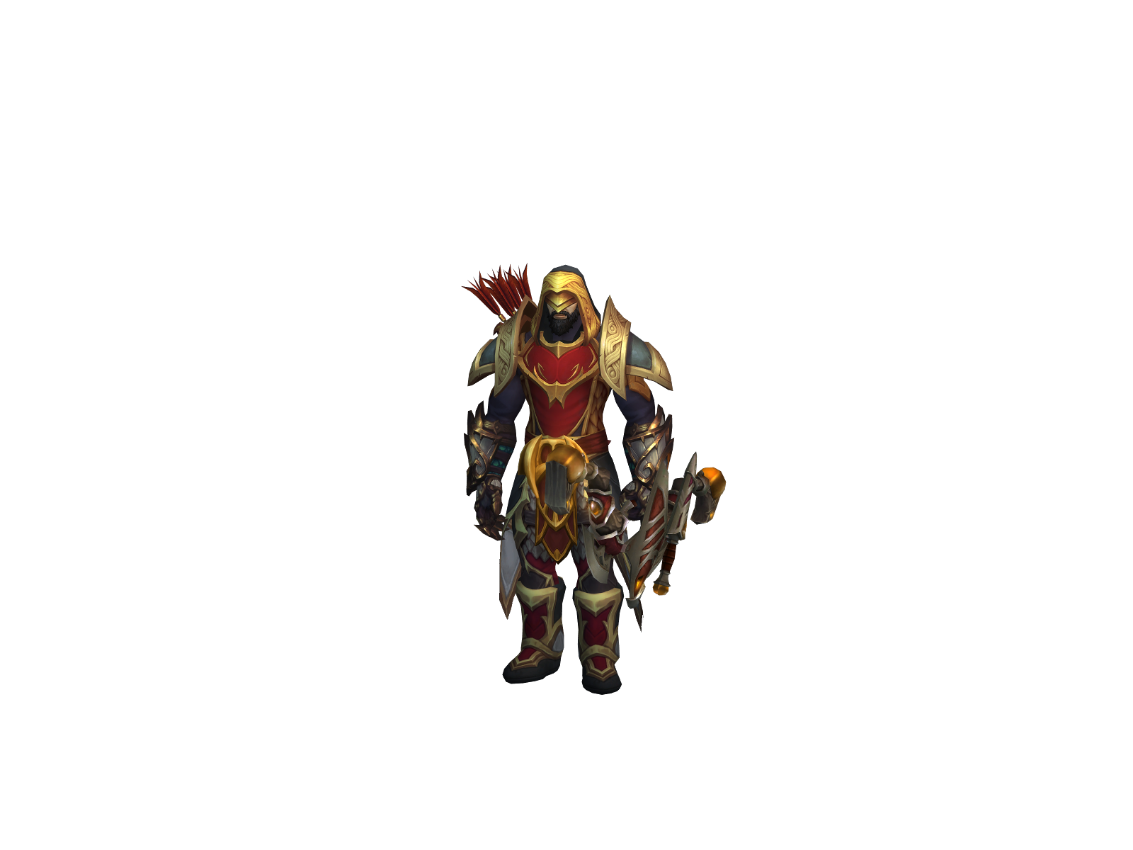 Ghend 3D character render