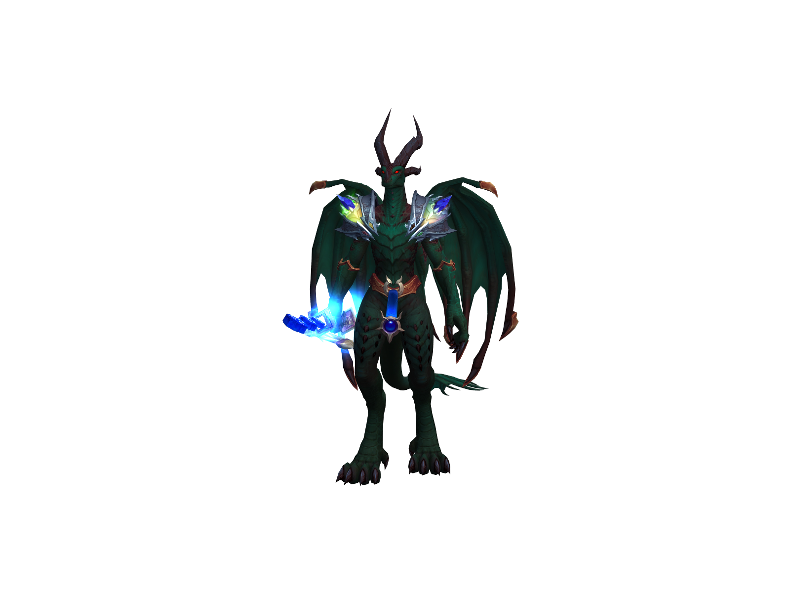 Scythane 3D character render