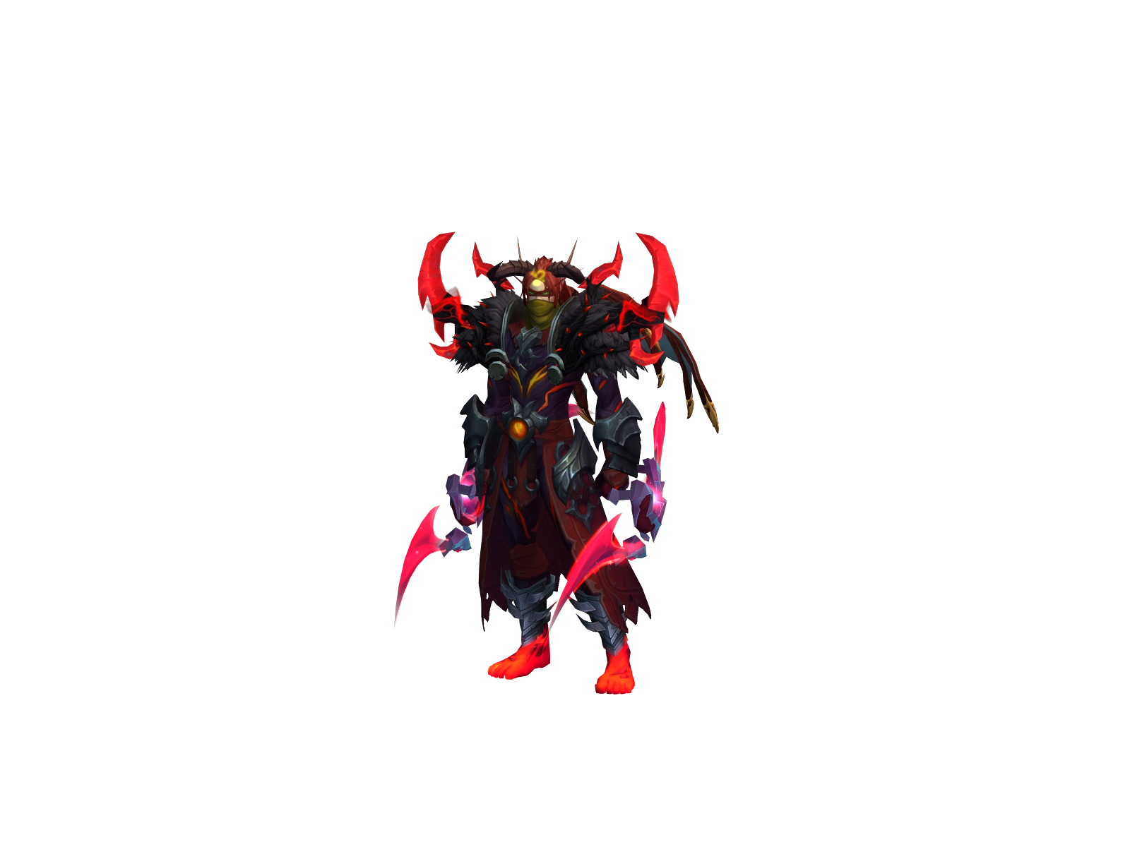 Illidanbaby 3D character render