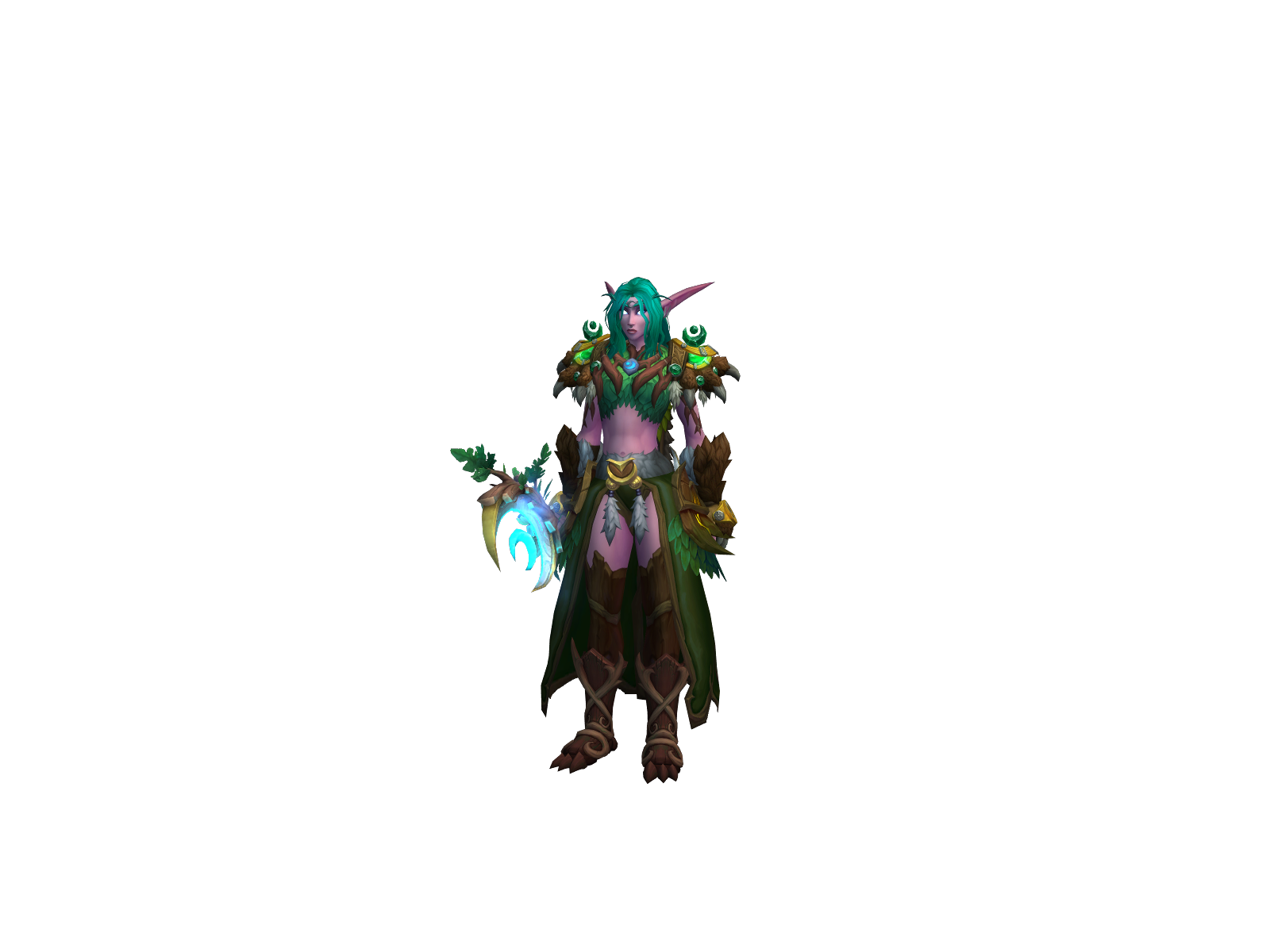 Simantha 3D character render