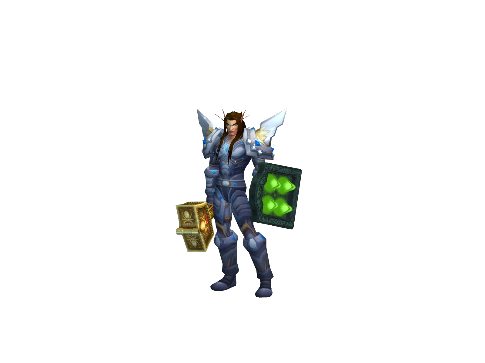 Tareck 3D character render