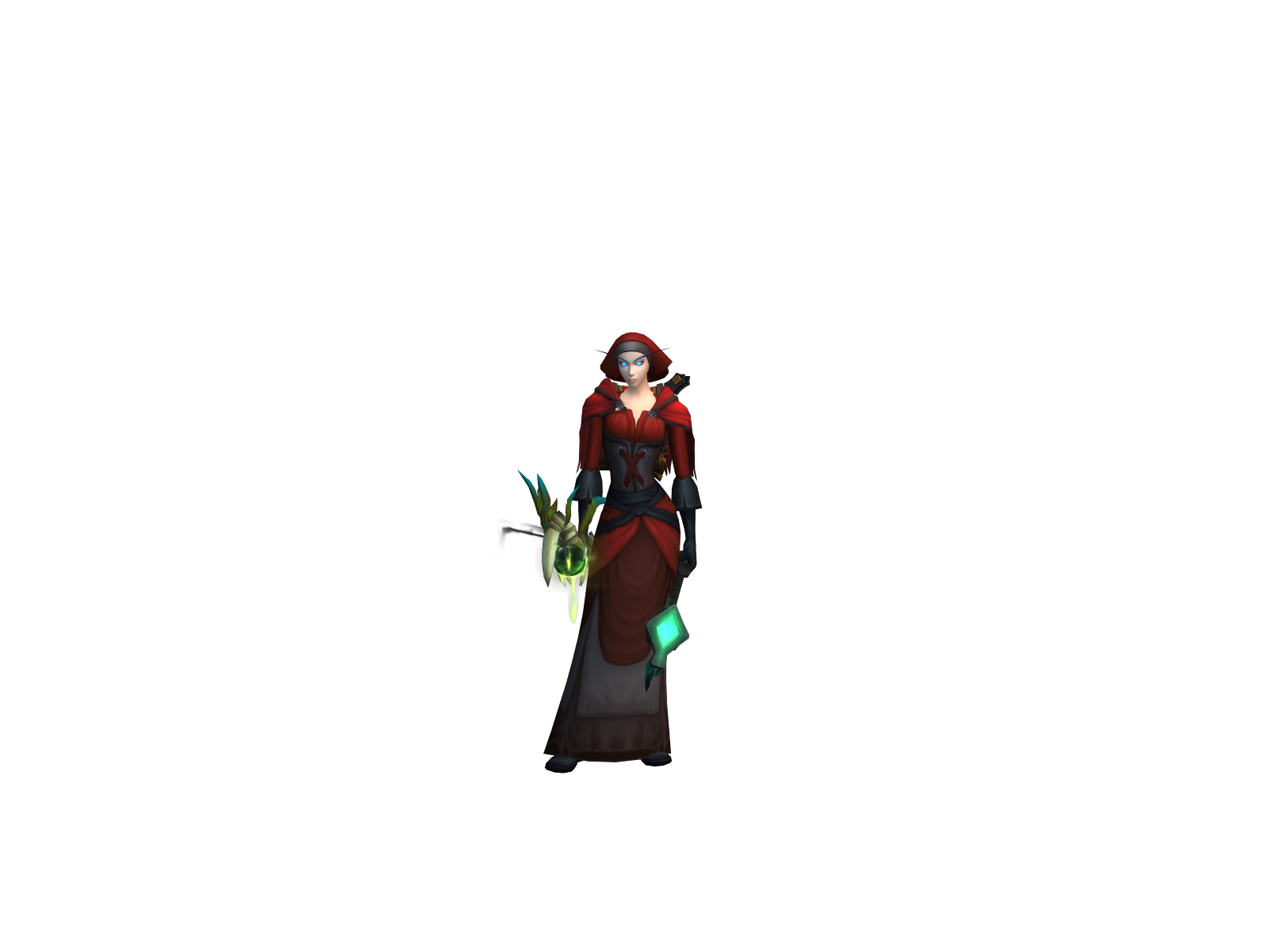 Umbramancer 3D character render