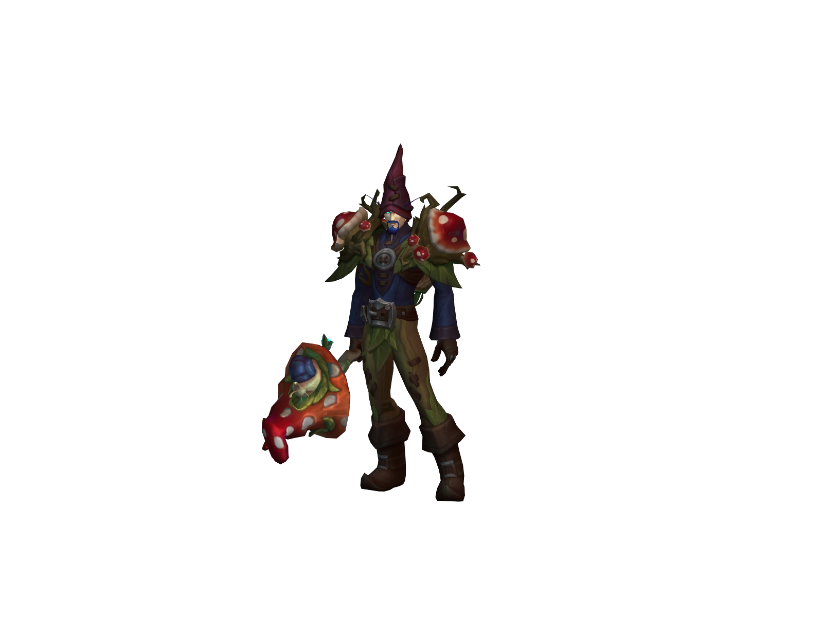 Mistweavers 3D character render
