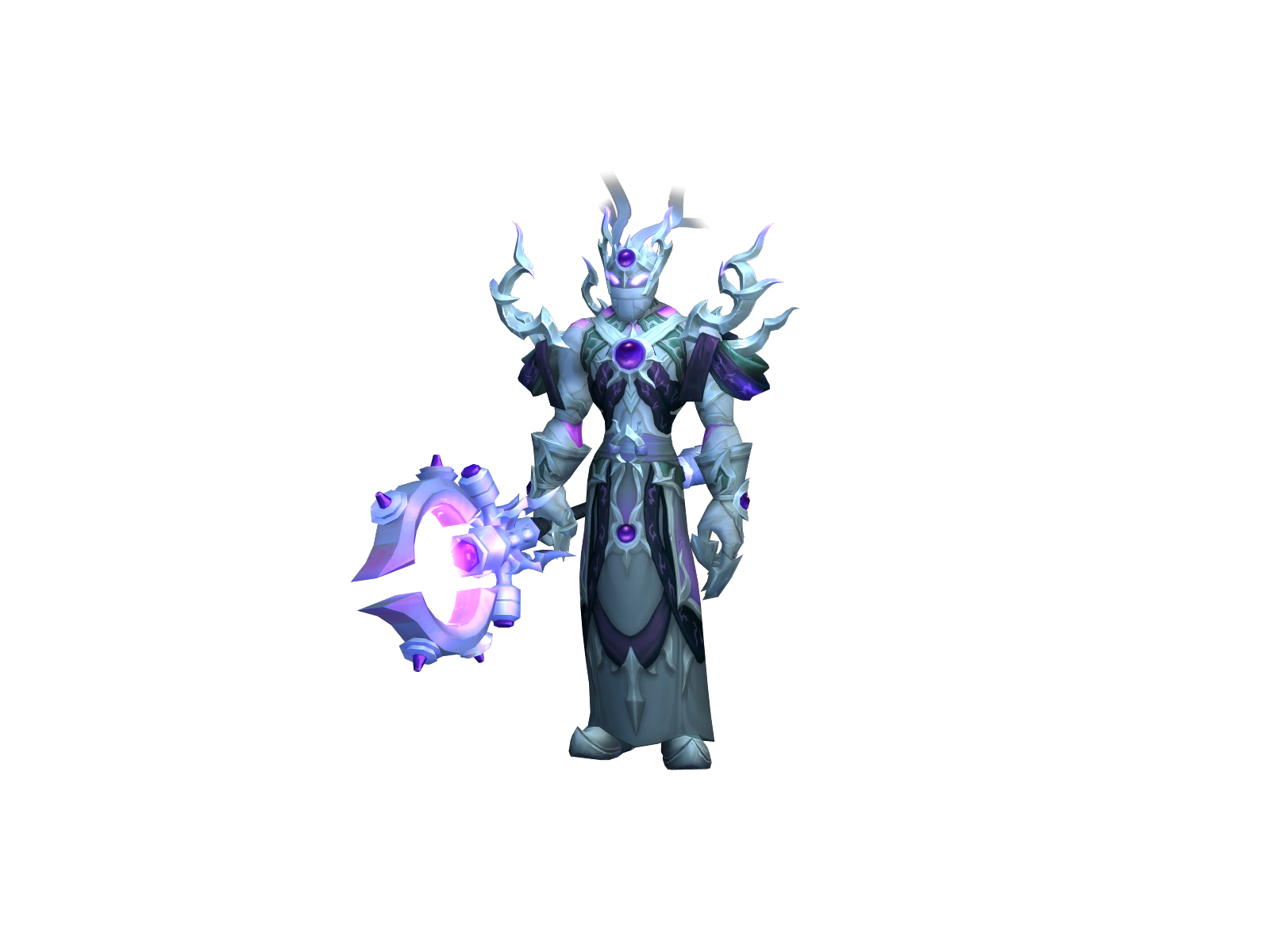 Huit 3D character render
