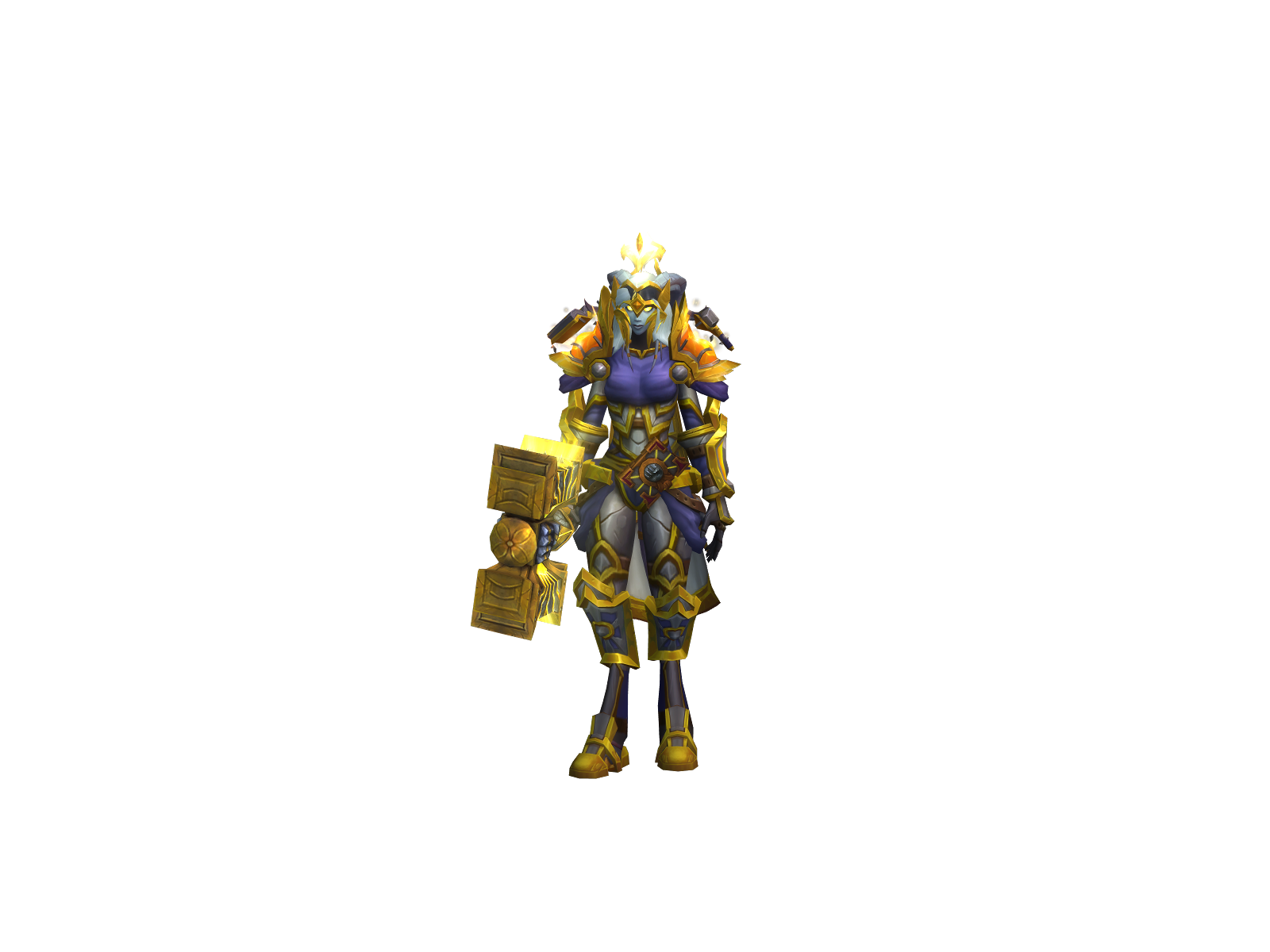 Yréll 3D character render