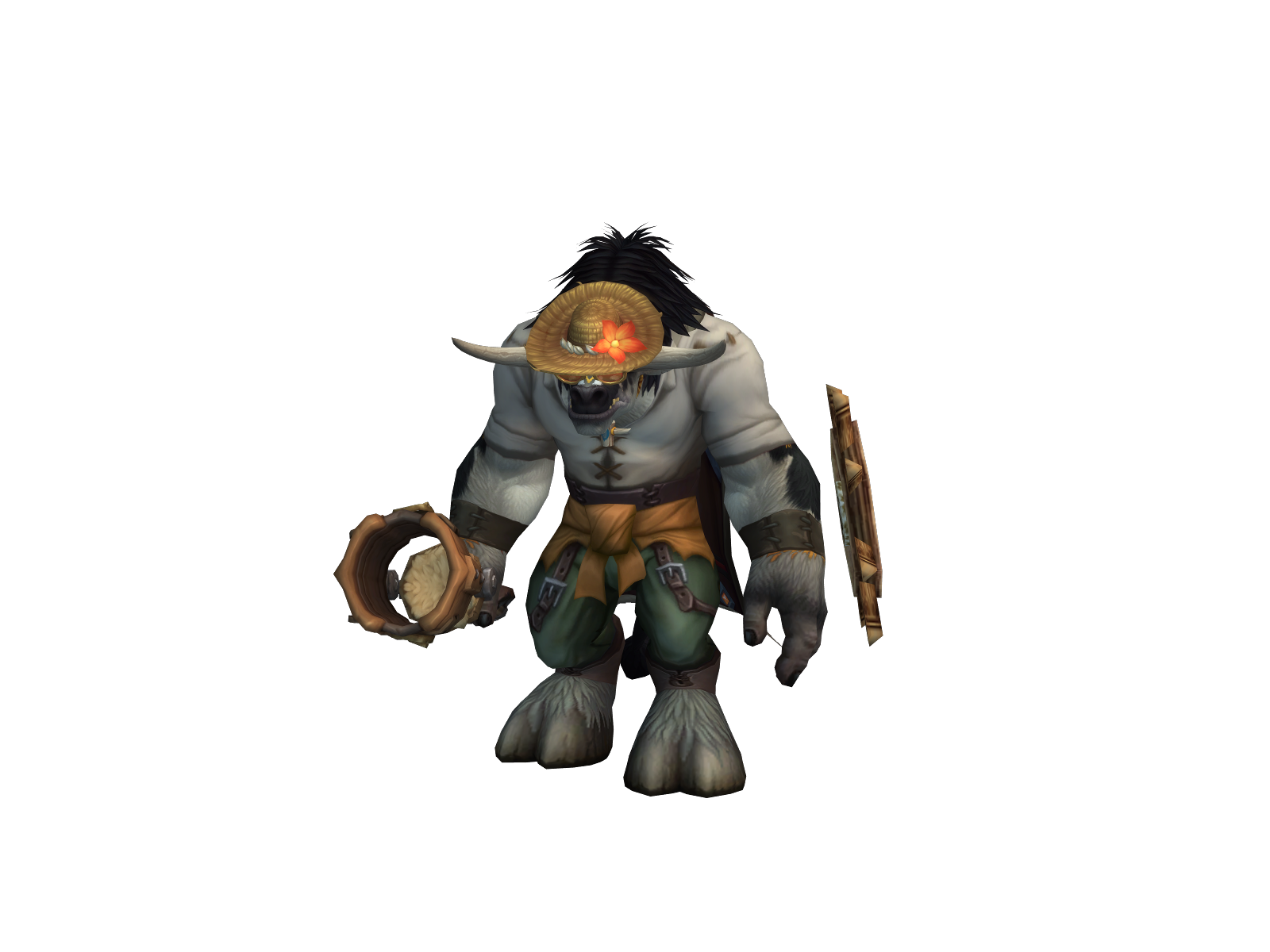 Plutakii 3D character render