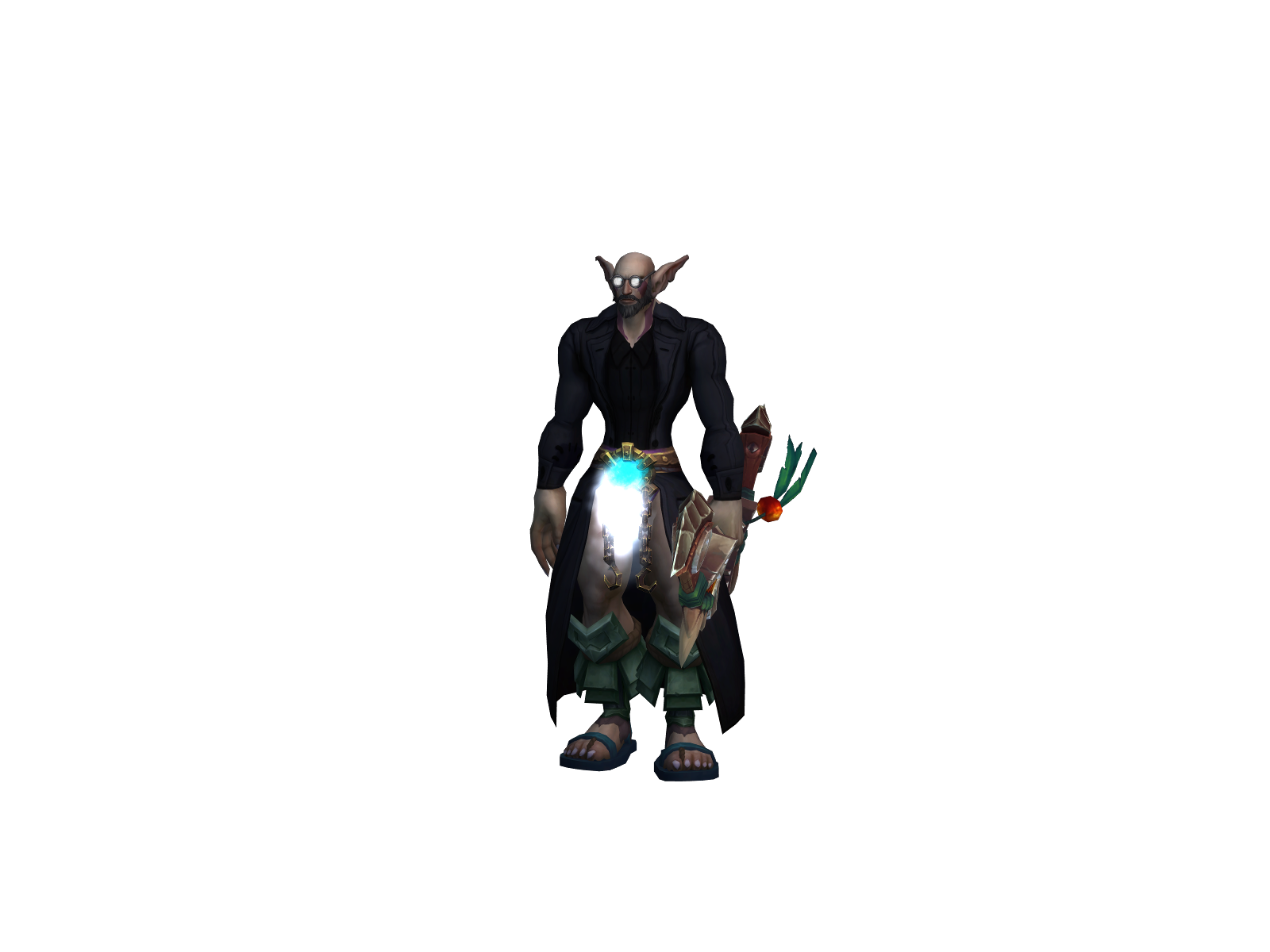 Adonîs 3D character render