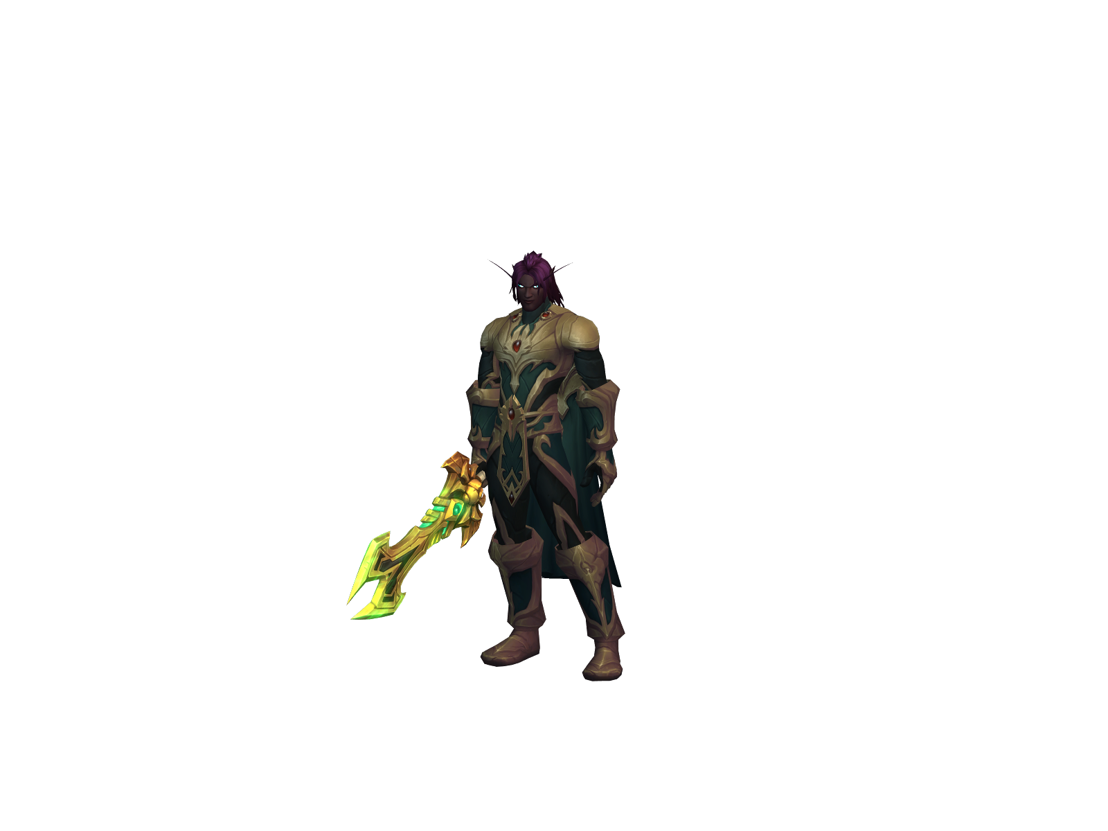 Alexo 3D character render