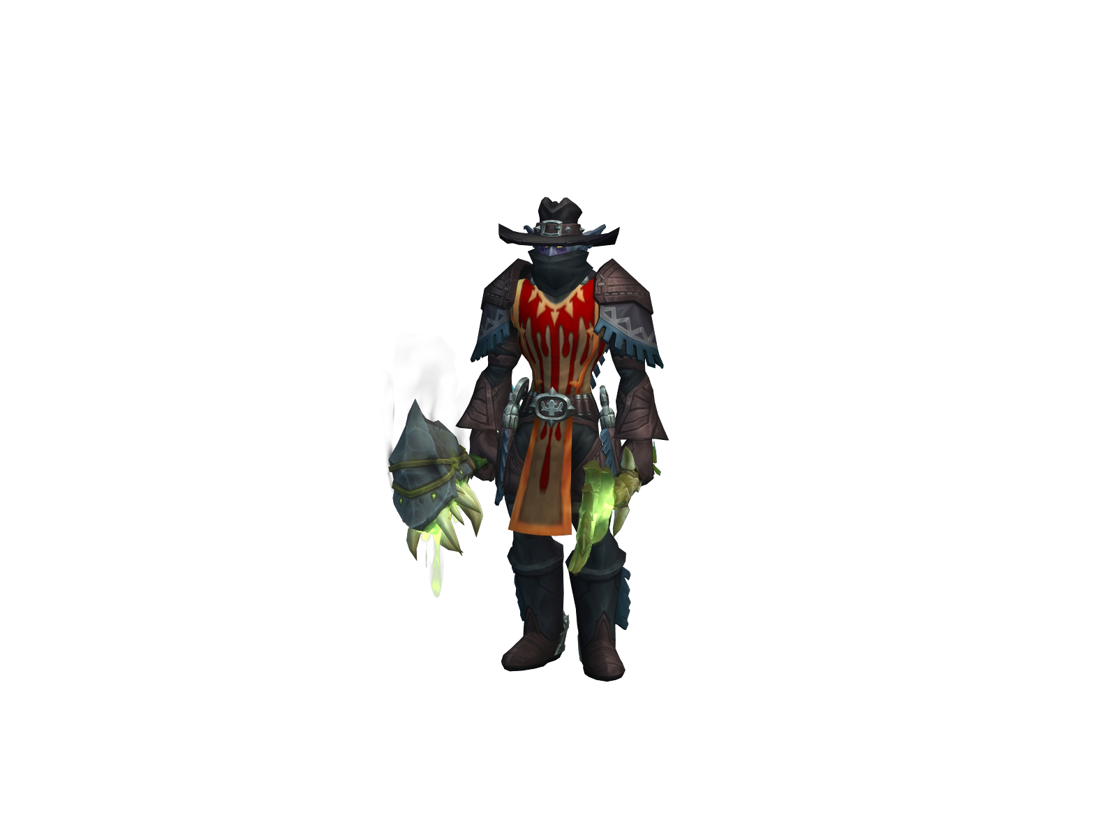 Wouds 3D character render