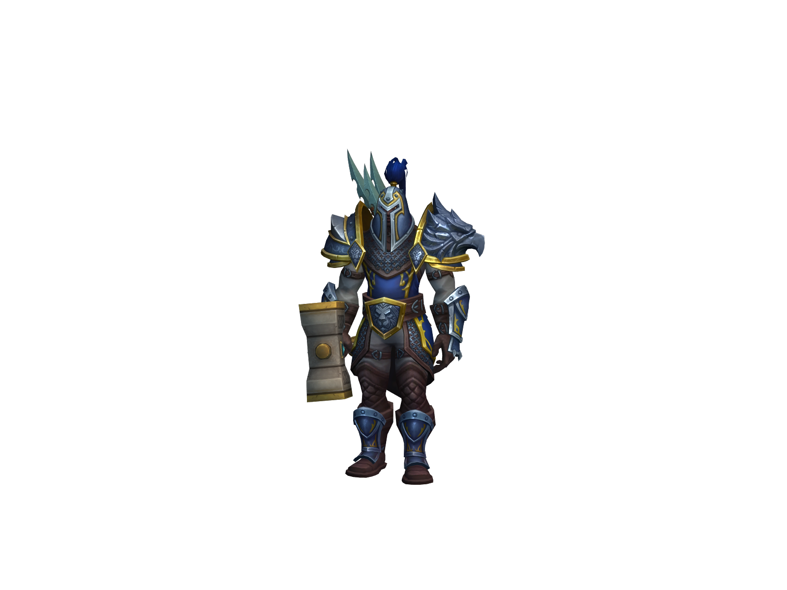 Tevyan 3D character render