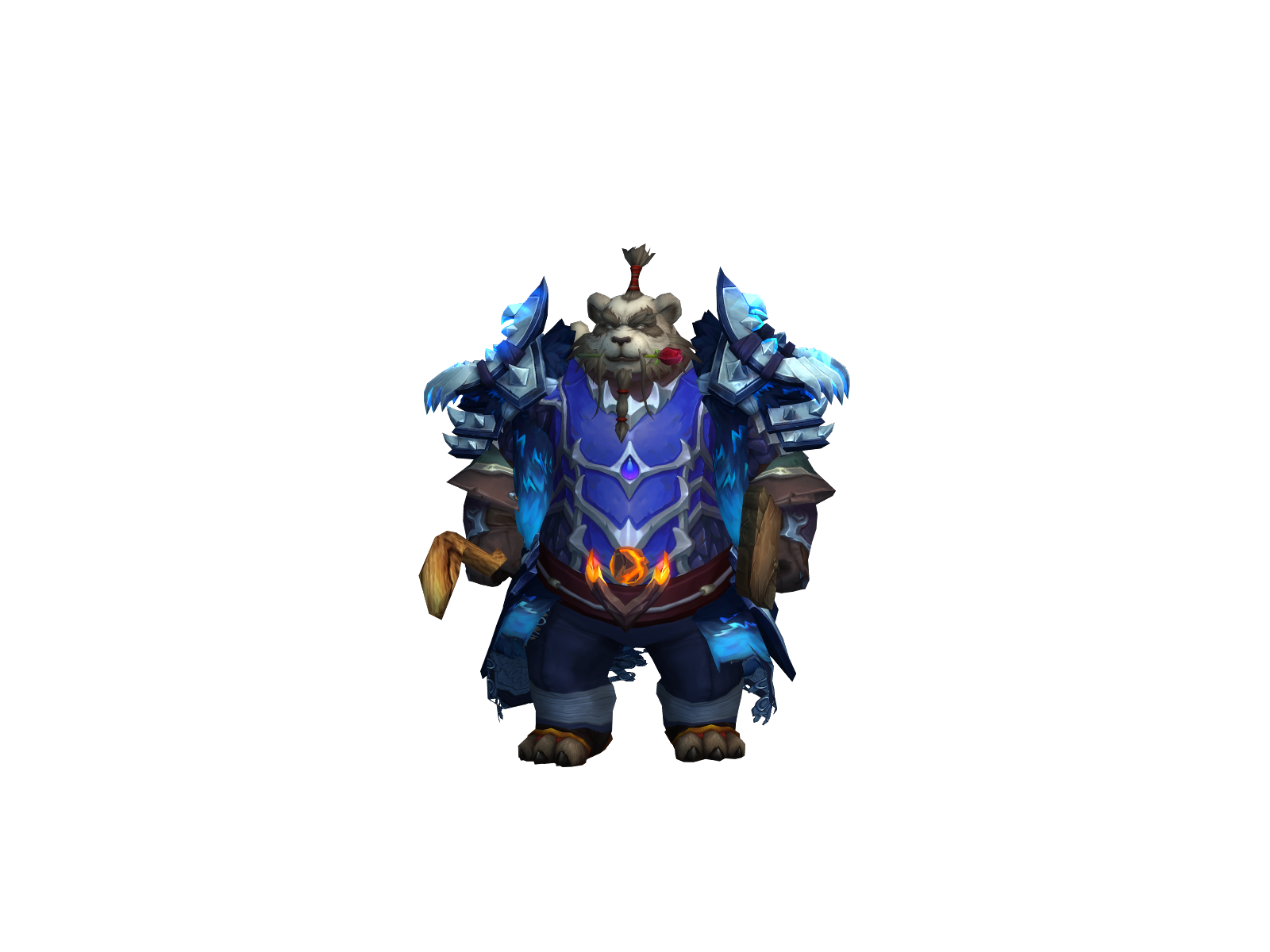 Galshaman 3D character render
