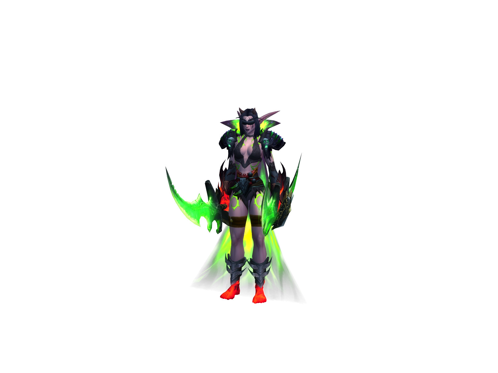Deffects 3D character render