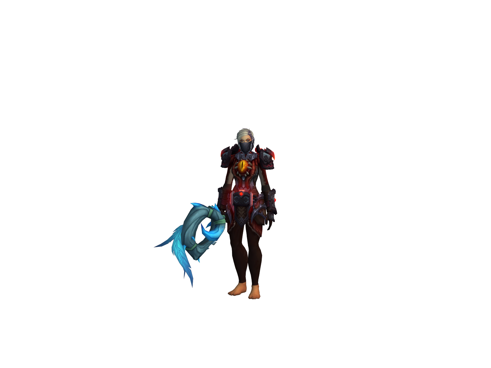Hyped 3D character render