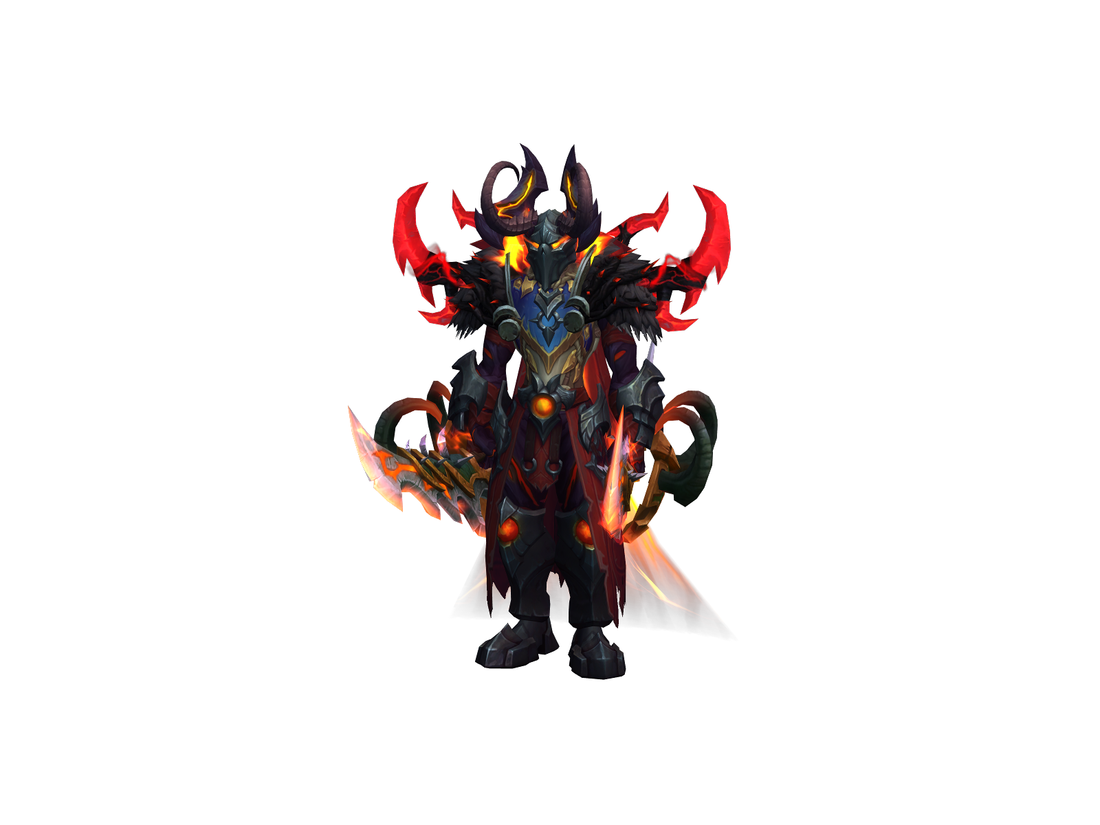 Wayneflame 3D character render
