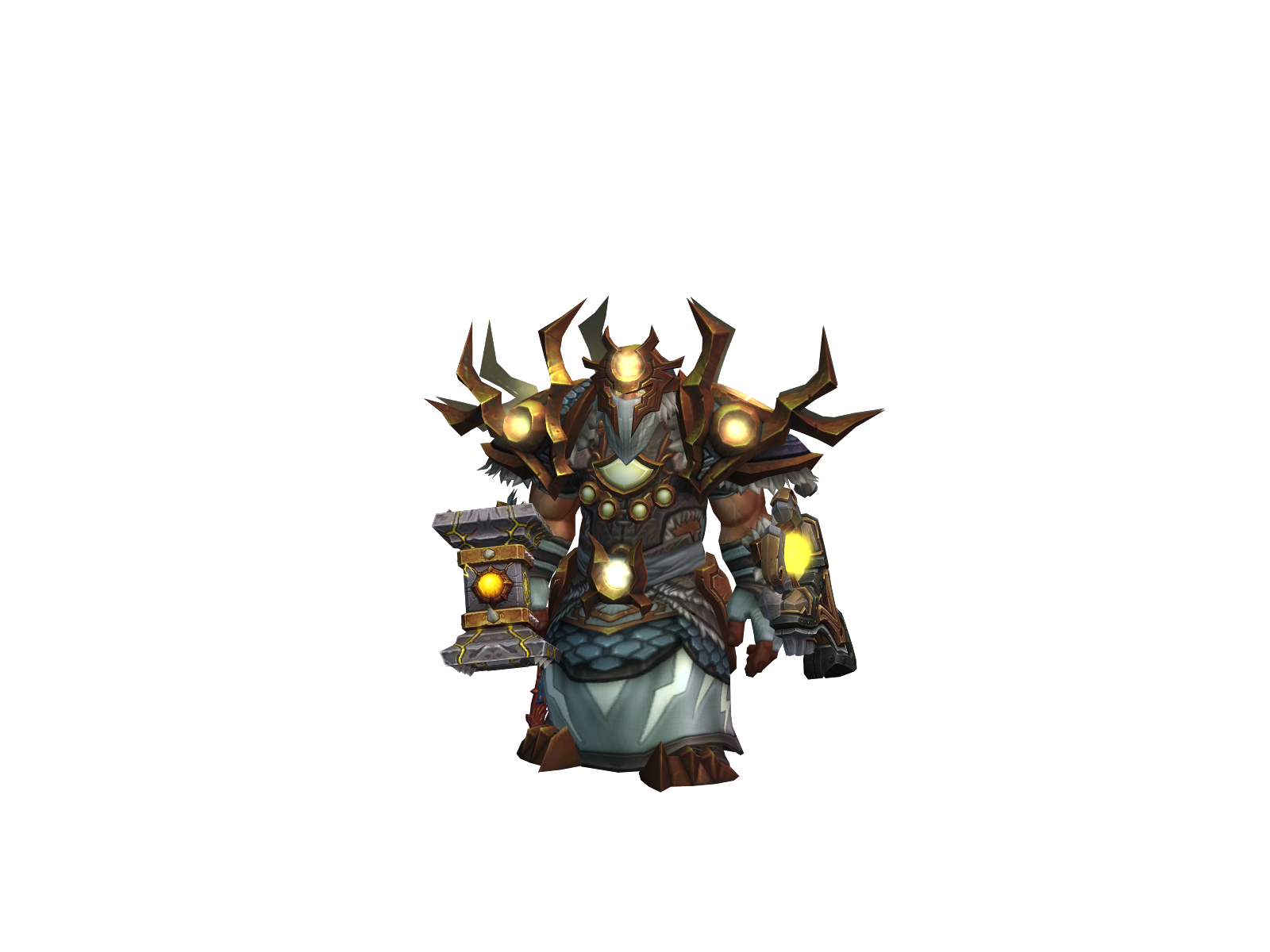 Gergie 3D character render