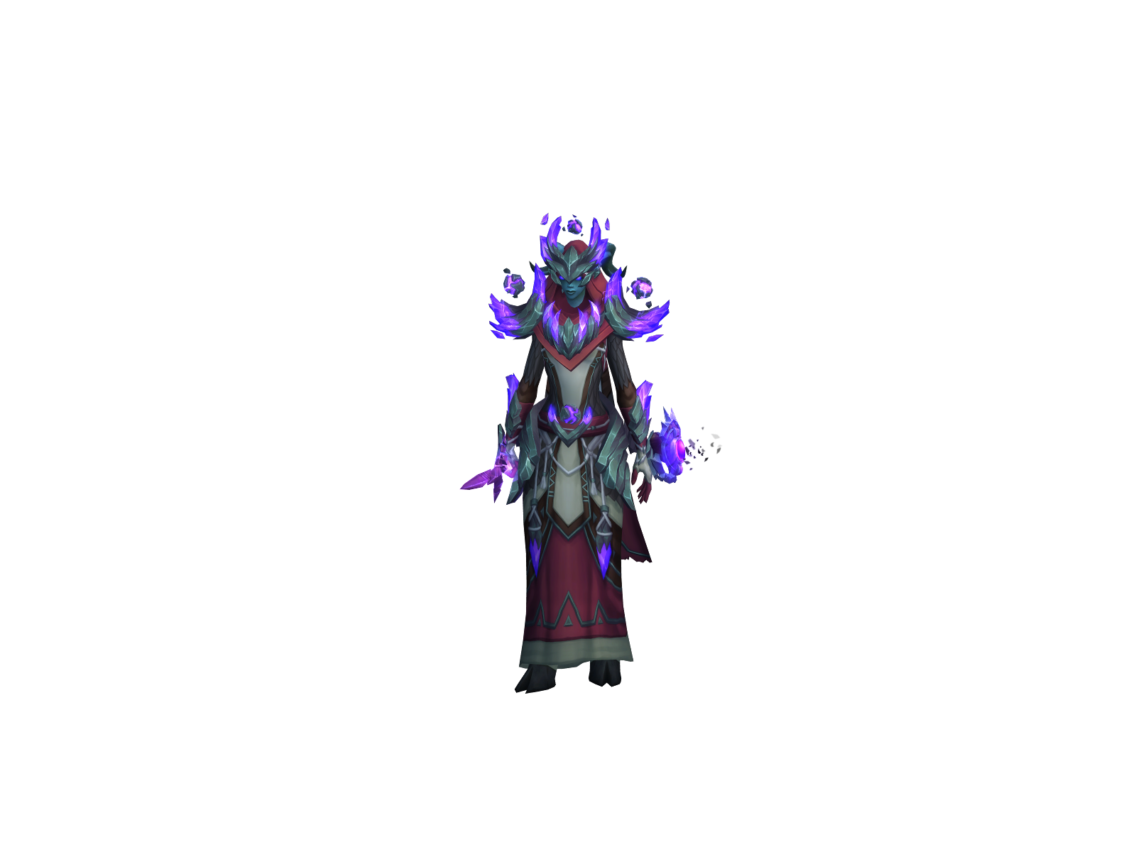 Mermella 3D character render