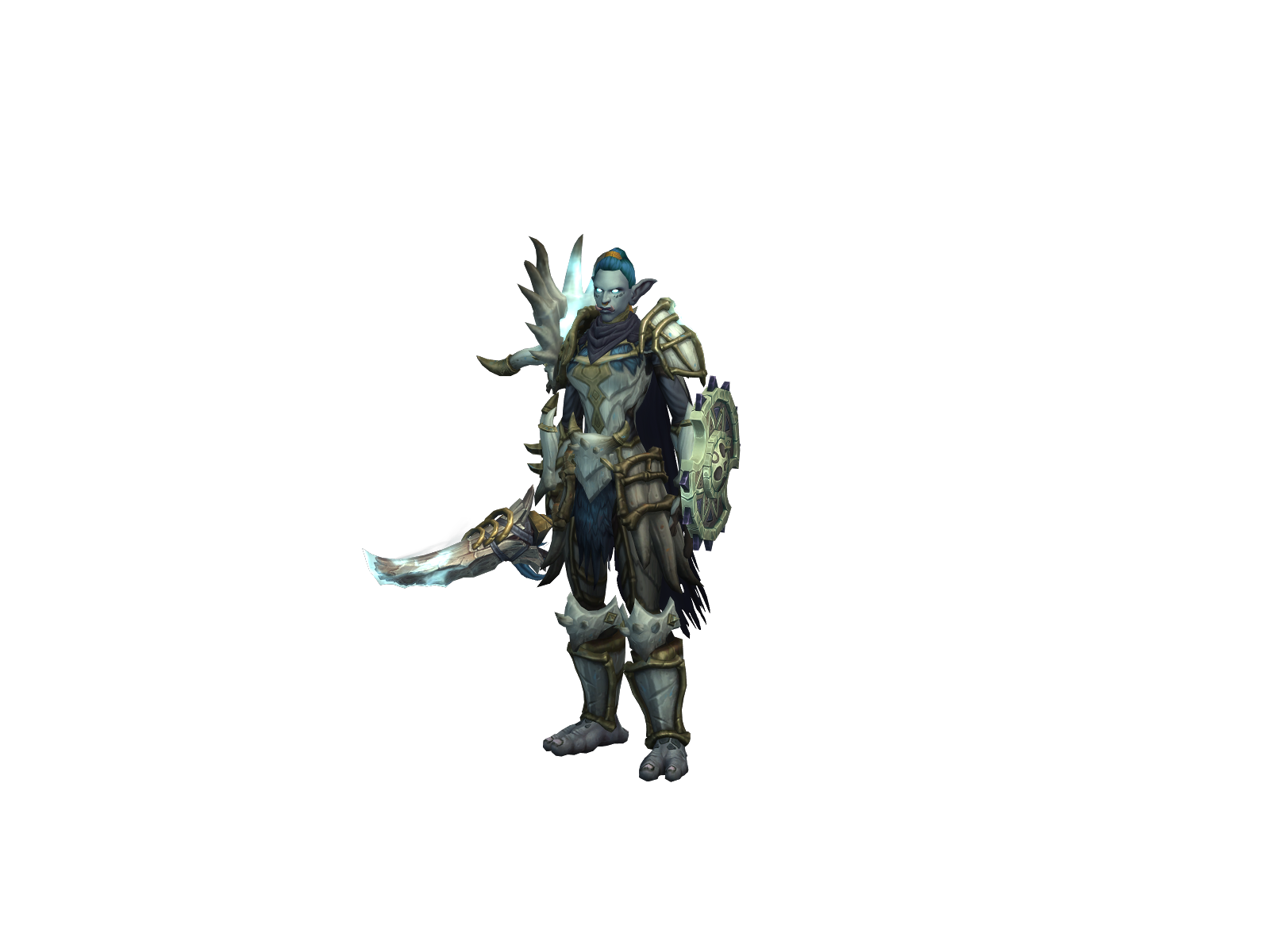 Chronich 3D character render