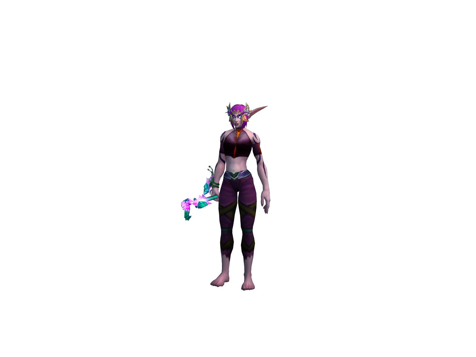 Ikiteu 3D character render