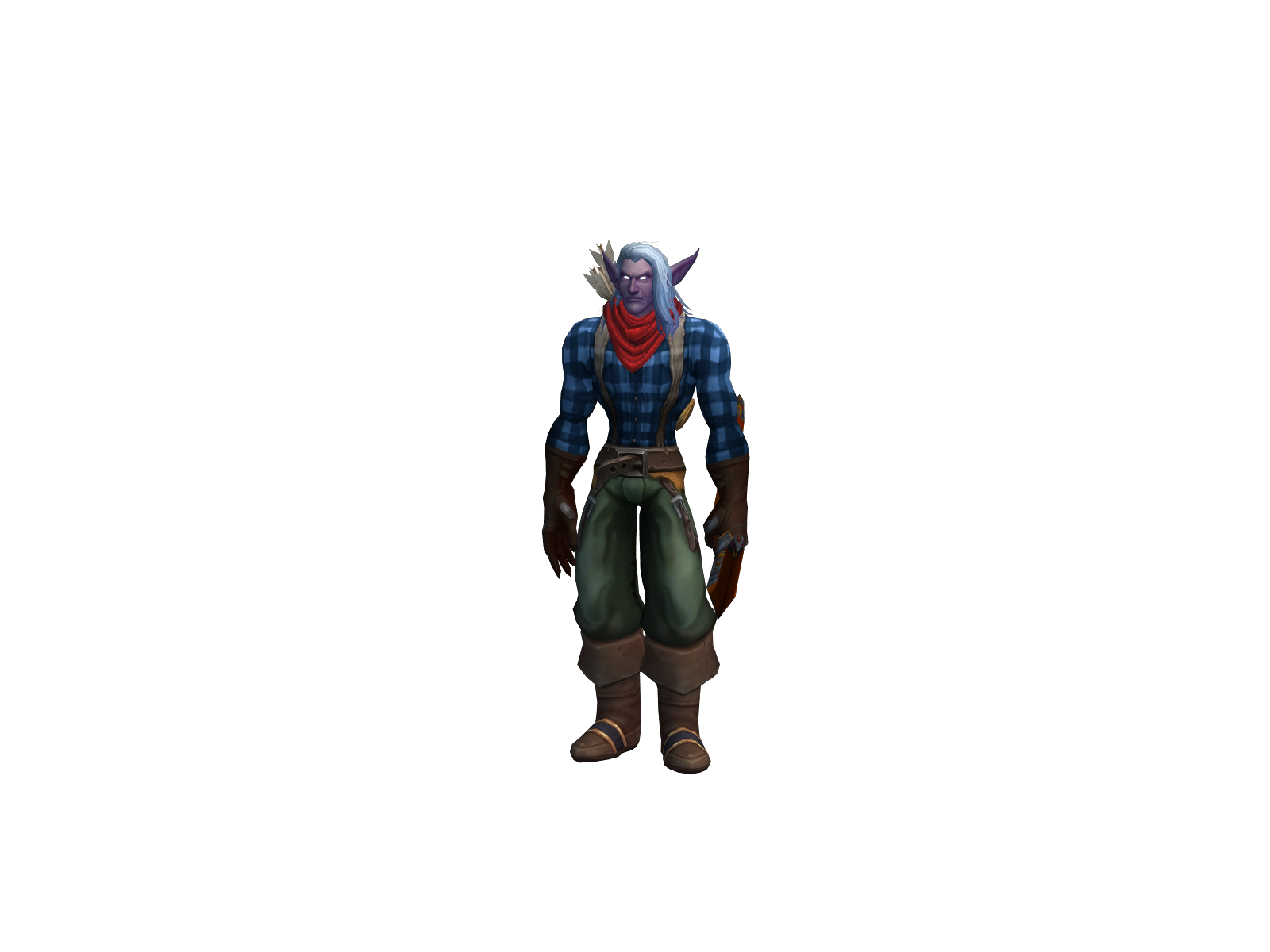 Khalek 3D character render
