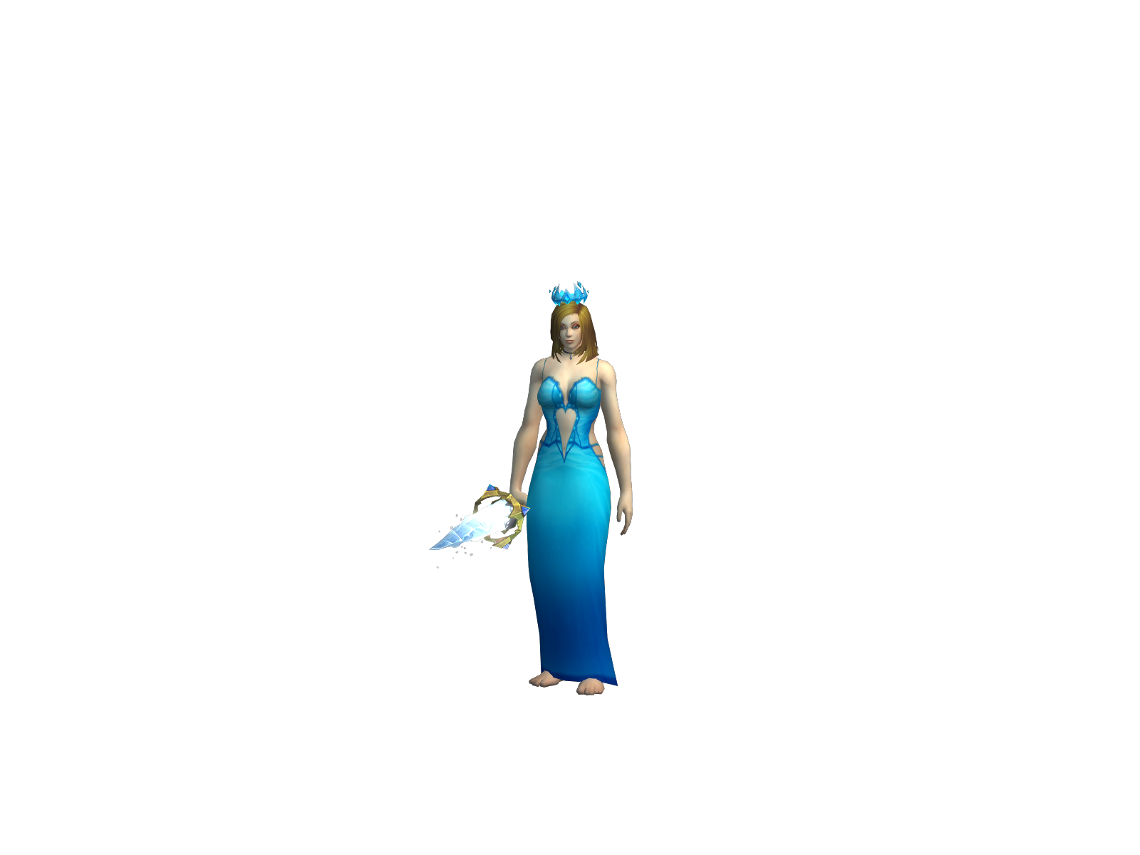 Icyfoot 3D character render