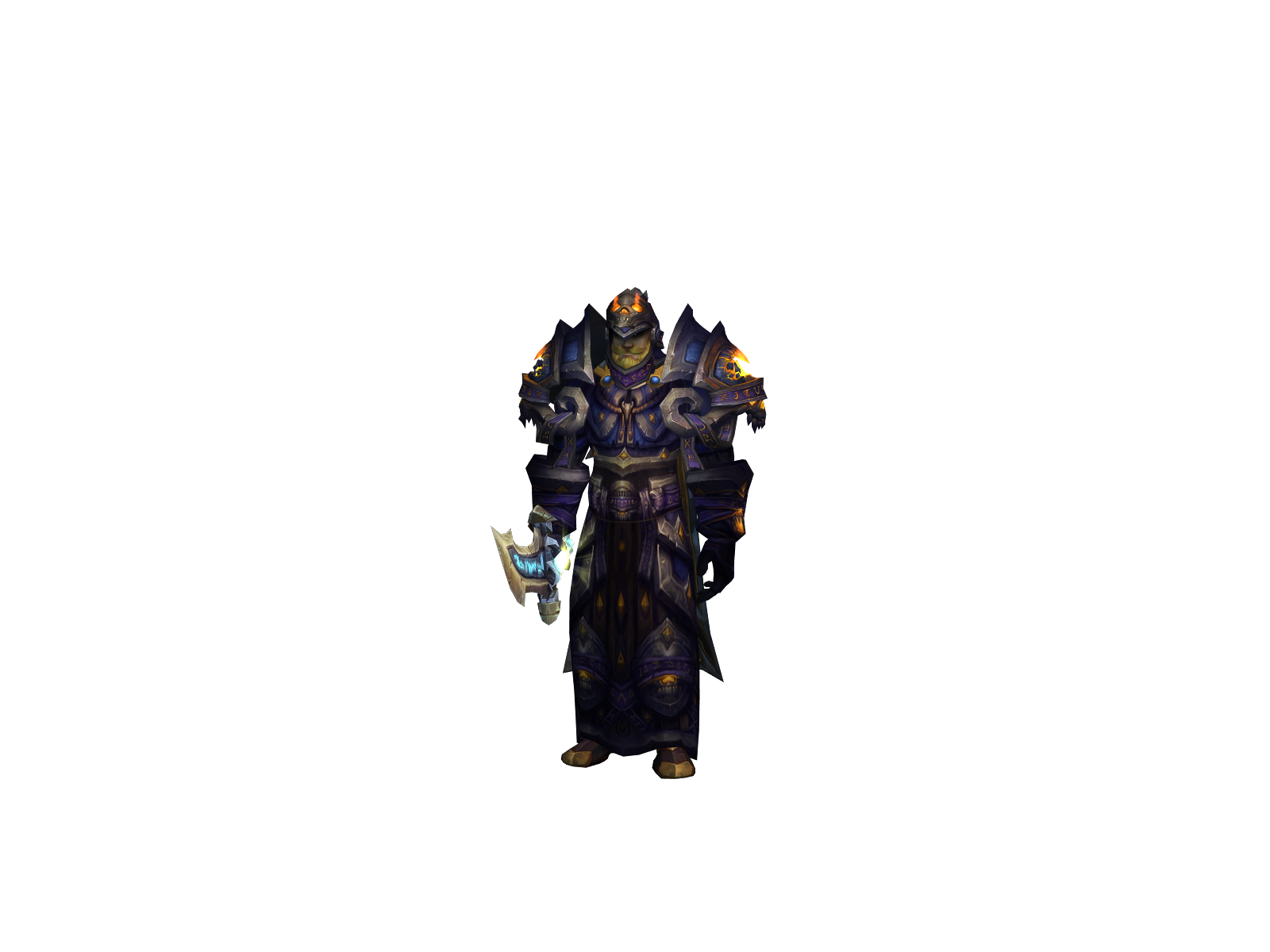 Cruskar 3D character render
