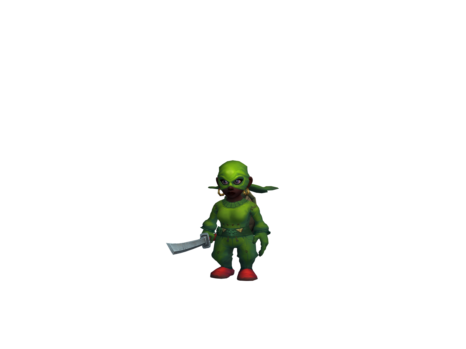 Windms 3D character render