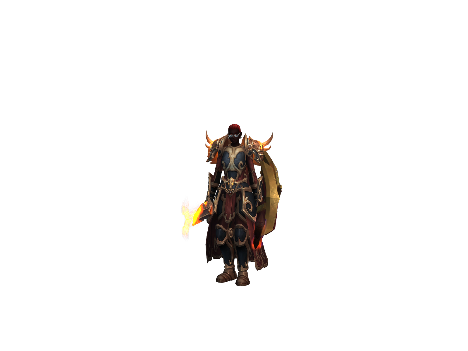 Tenkan 3D character render