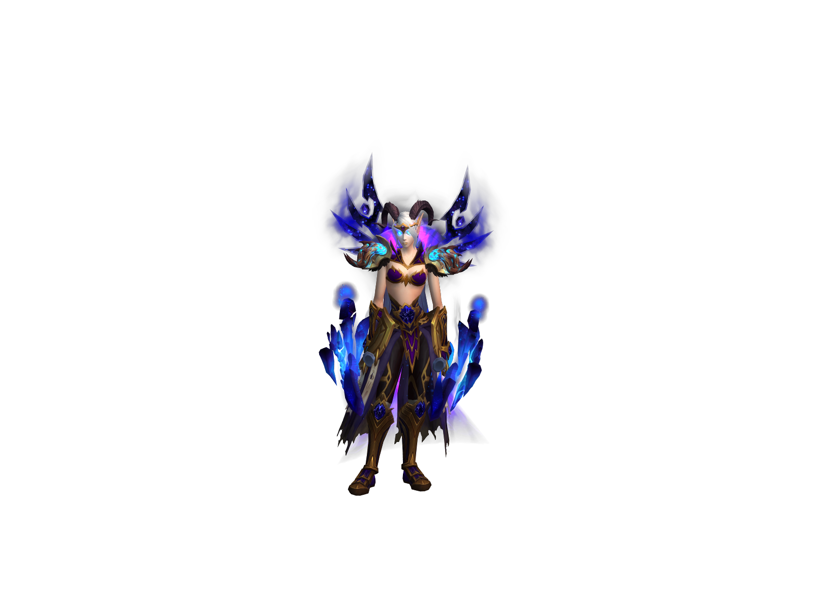 Isiliel 3D character render