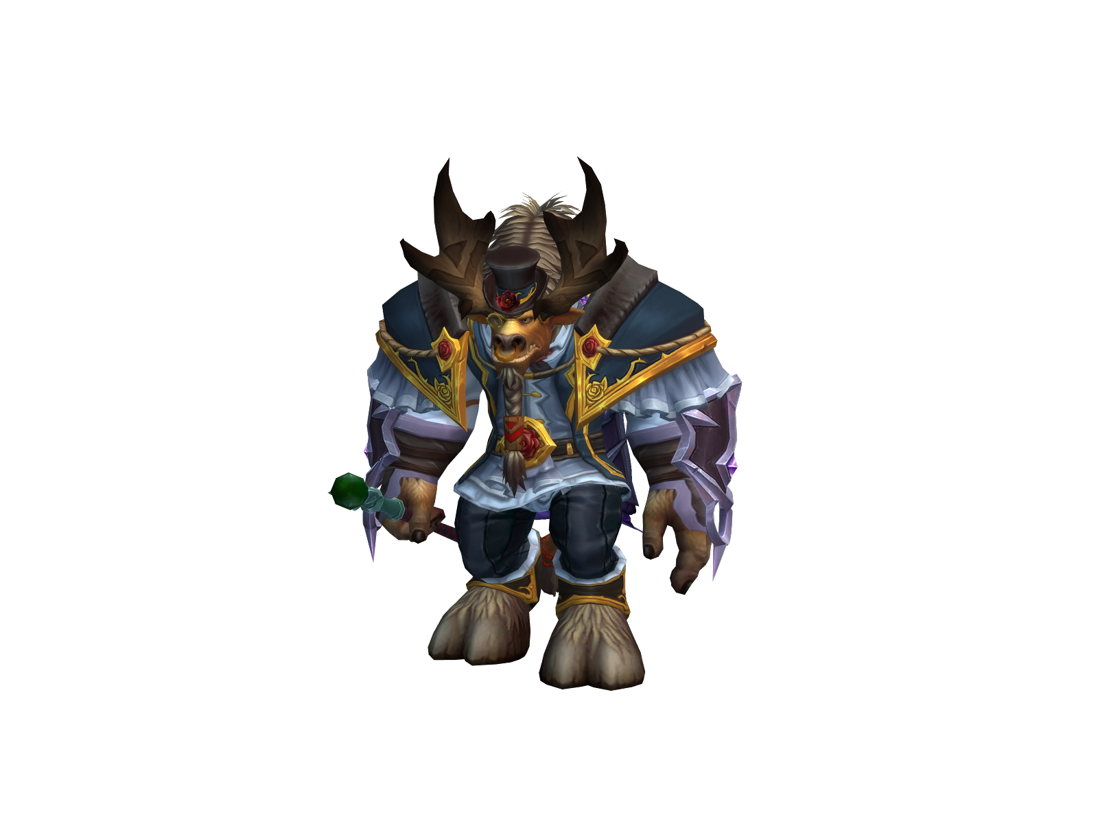 Huchuchine 3D character render