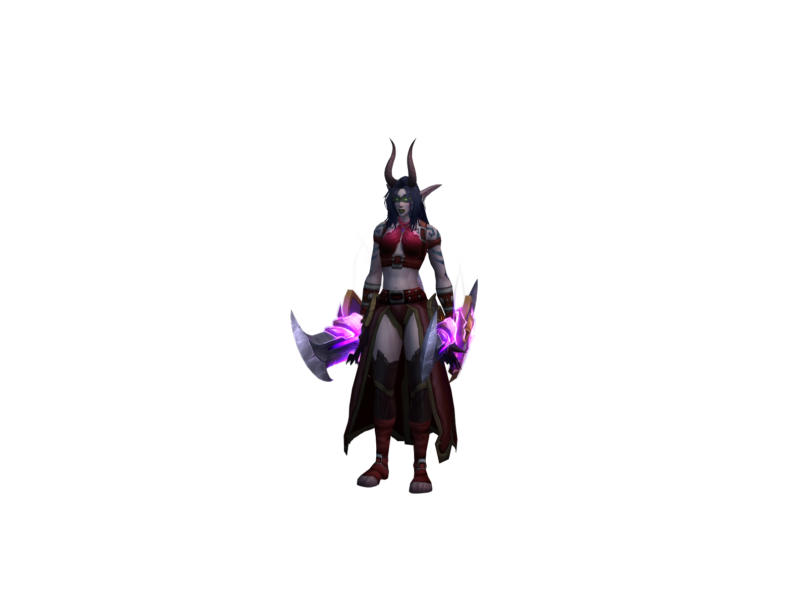 Velariselis 3D character render