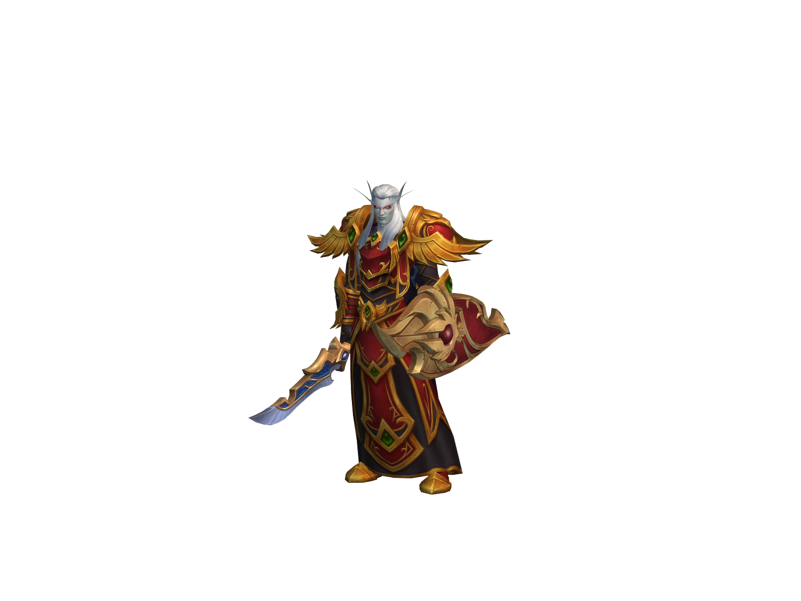 Perolous 3D character render